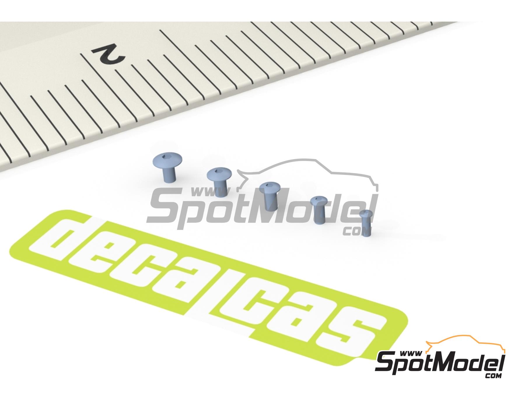 Image 4: Fairing Screw Hex Socket Head 0.6 - 1.5 mm | Fasteners manufactured by Decalcas (ref.&nbsp;DCL-PAR133)