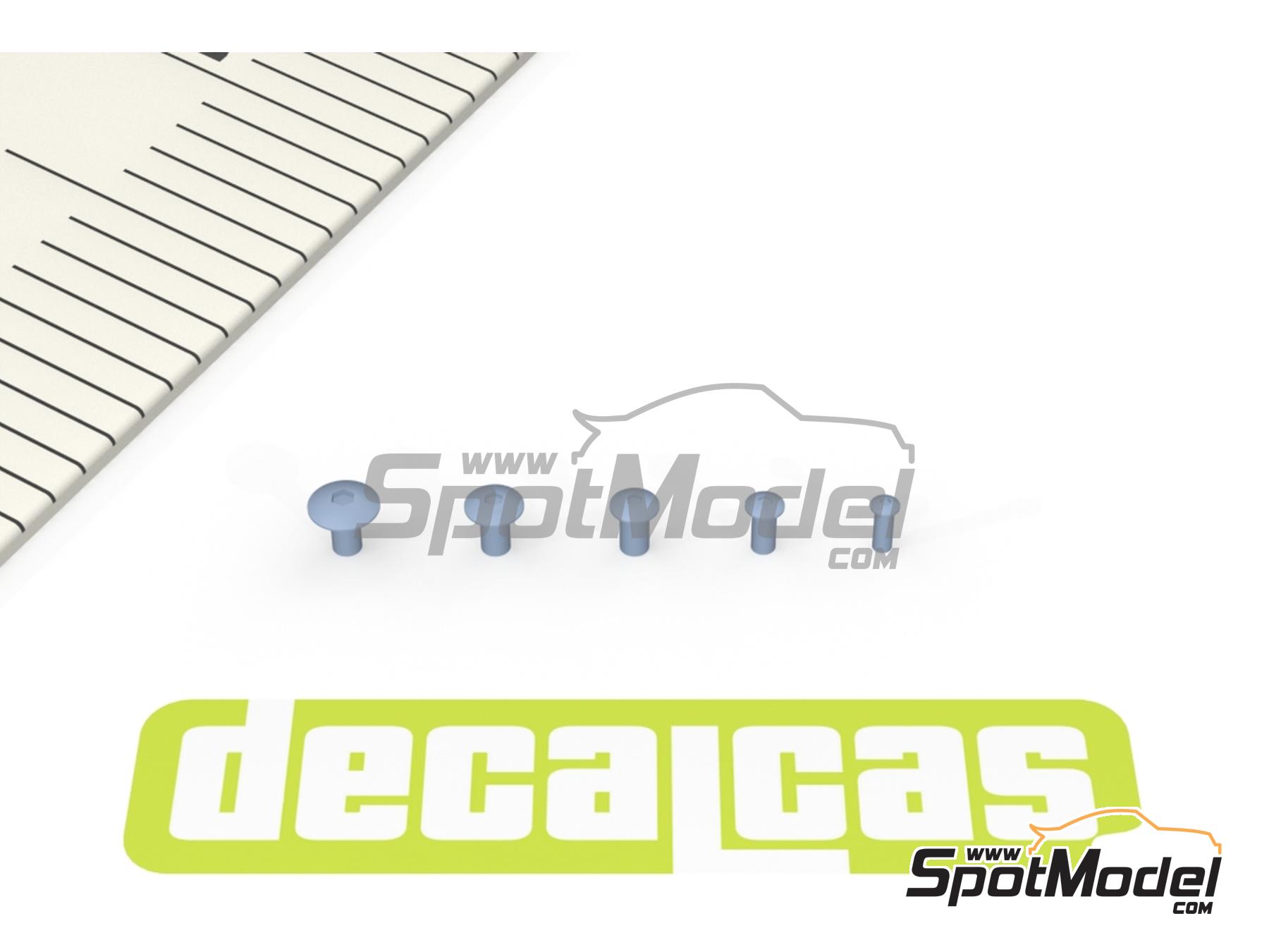 Image 5: Fairing Screw Hex Socket Head 0.6 - 1.5 mm | Fasteners manufactured by Decalcas (ref.&nbsp;DCL-PAR133)