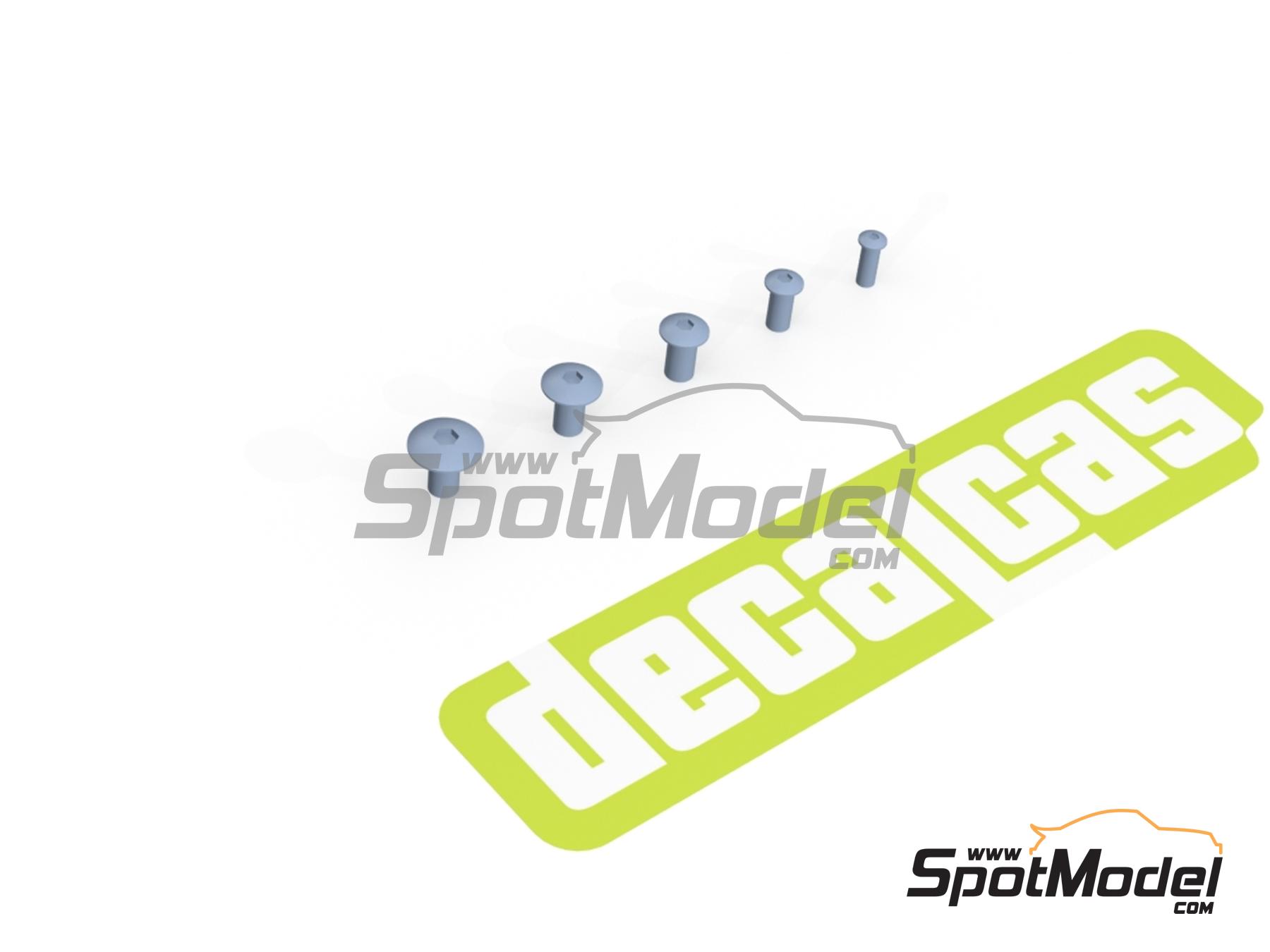 Image 6: Fairing Screw Hex Socket Head 0.6 - 1.5 mm | Fasteners manufactured by Decalcas (ref.&nbsp;DCL-PAR133)