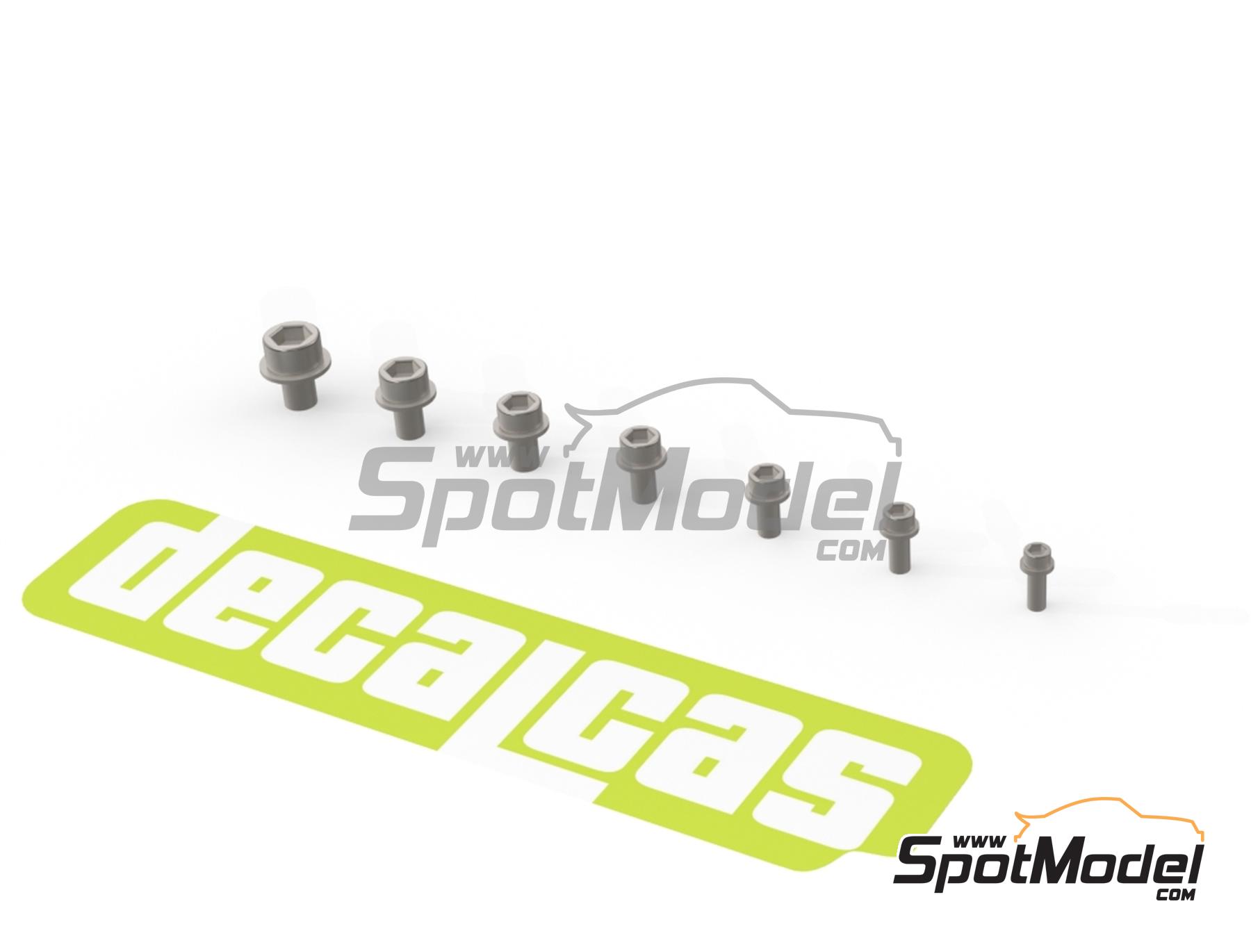 Image 1: Hex socket head cap with washer - Type 1 - 0.5 - 1.2 mm | Fasteners manufactured by Decalcas (ref. DCL-PAR134)