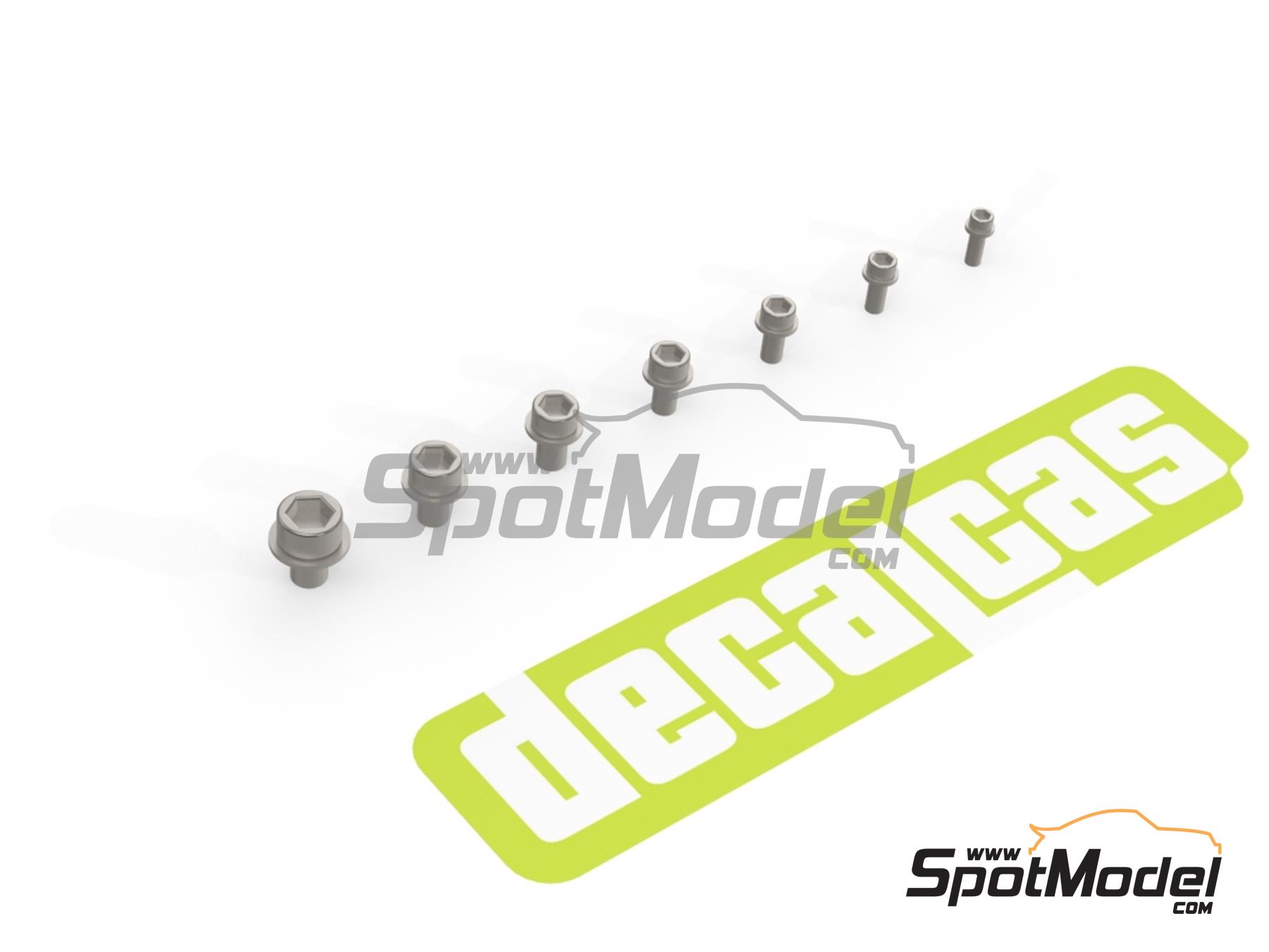 Image 3: Hex socket head cap with washer - Type 1 - 0.5 - 1.2 mm | Fasteners manufactured by Decalcas (ref. DCL-PAR134)