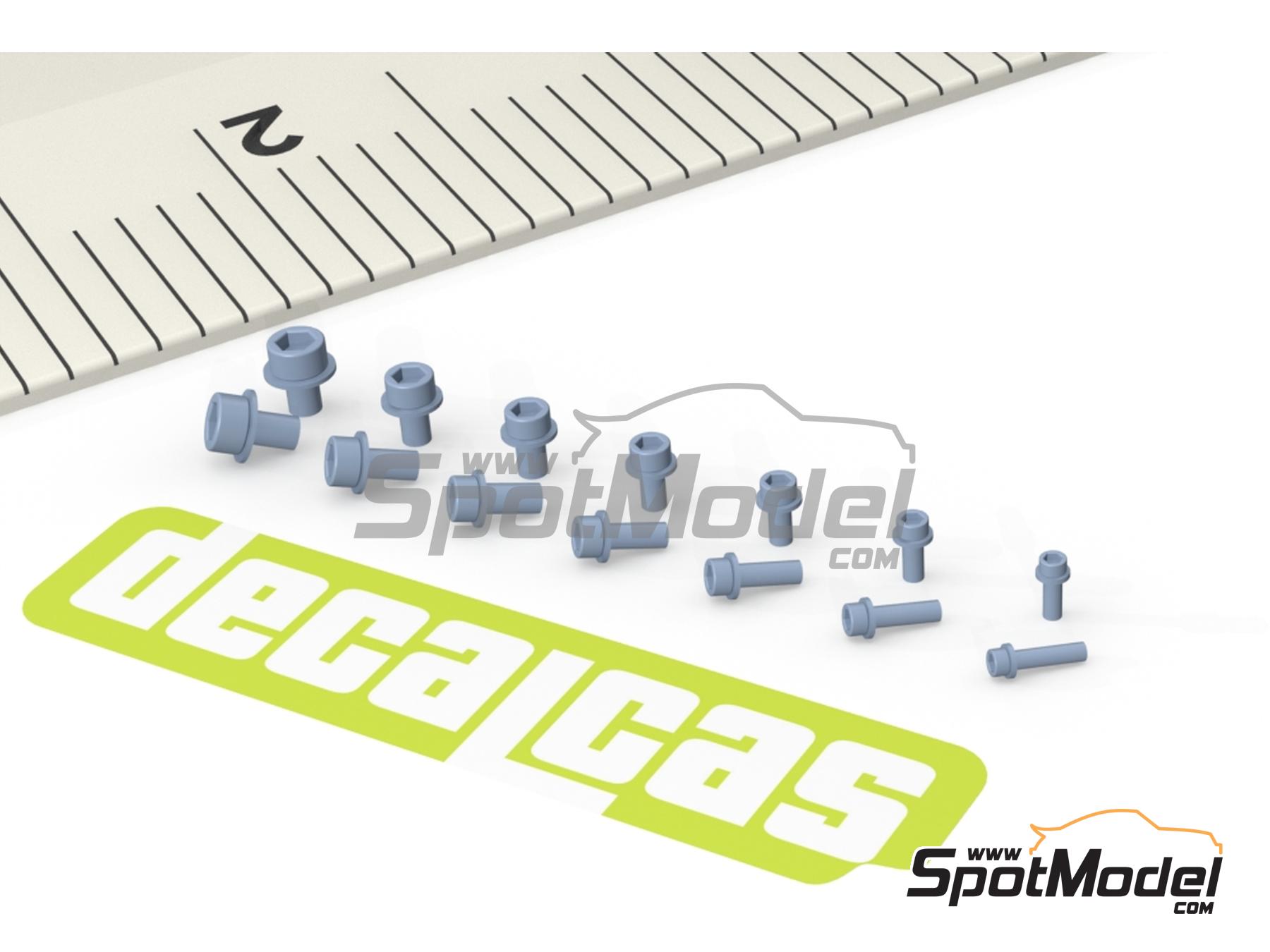 Image 4: Hex socket head cap with washer - Type 1 - 0.5 - 1.2 mm | Fasteners manufactured by Decalcas (ref. DCL-PAR134)