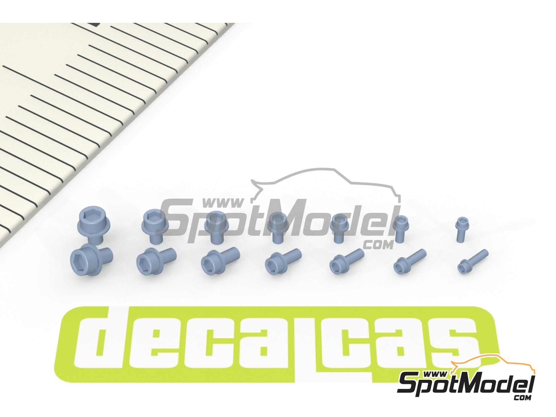 Image 5: Hex socket head cap with washer - Type 1 - 0.5 - 1.2 mm | Fasteners manufactured by Decalcas (ref. DCL-PAR134)