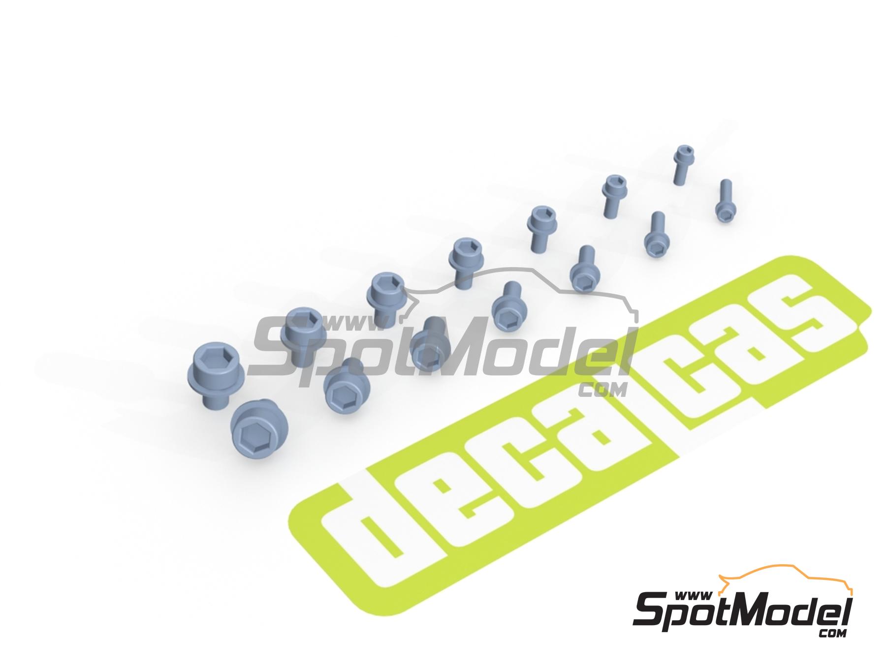 Image 6: Hex socket head cap with washer - Type 1 - 0.5 - 1.2 mm | Fasteners manufactured by Decalcas (ref. DCL-PAR134)