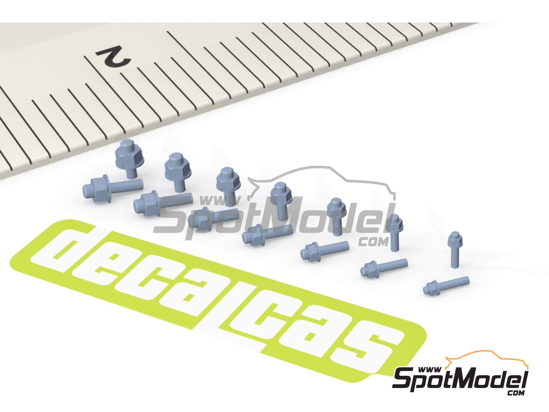 Image 4: Bolt with Nut and washer - Type 1 - 0.5 - 1.1 mm | Fasteners manufactured by Decalcas (ref. DCL-PAR135)