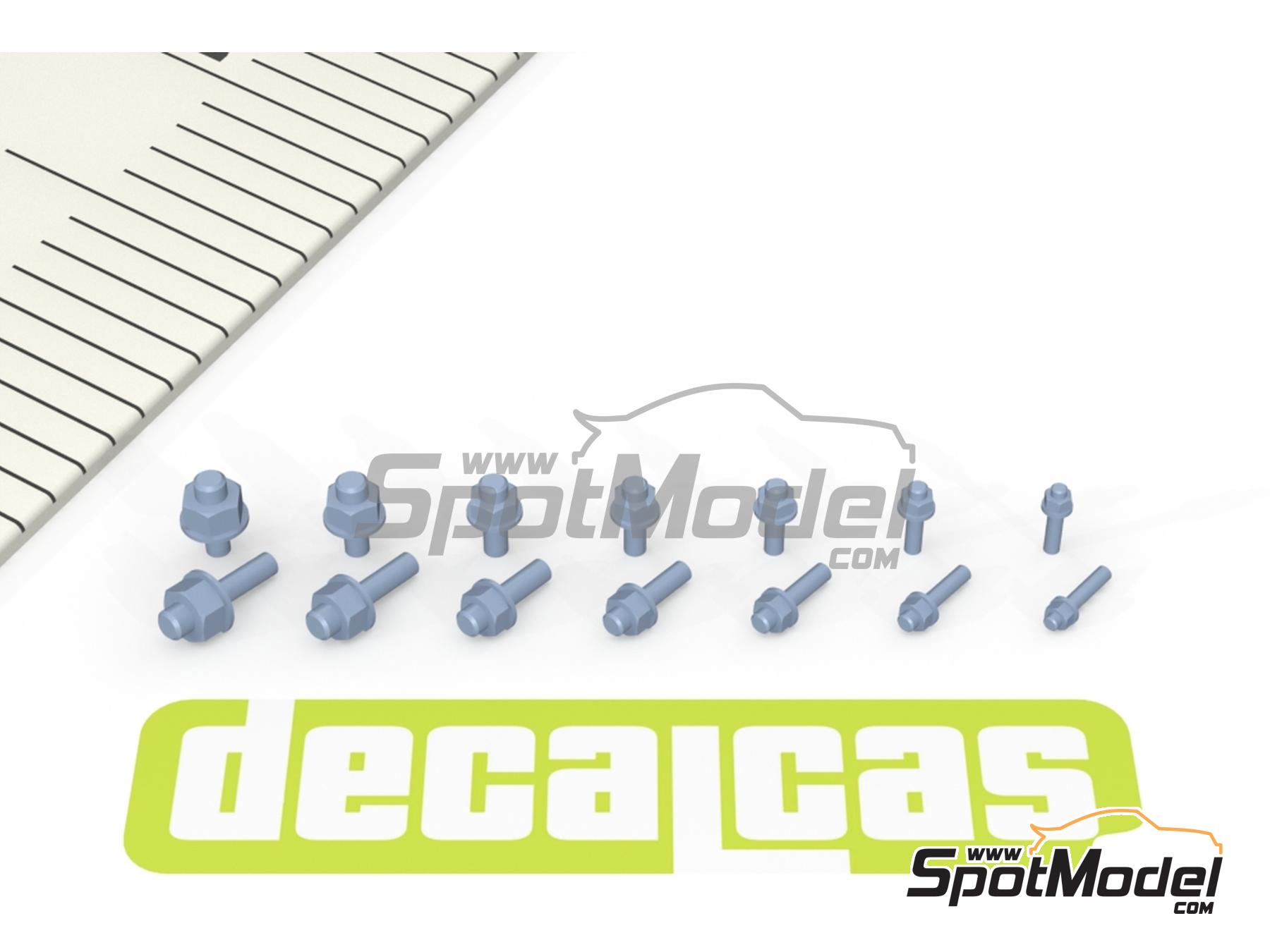 Image 5: Bolt with Nut and washer - Type 1 - 0.5 - 1.1 mm | Fasteners manufactured by Decalcas (ref. DCL-PAR135)
