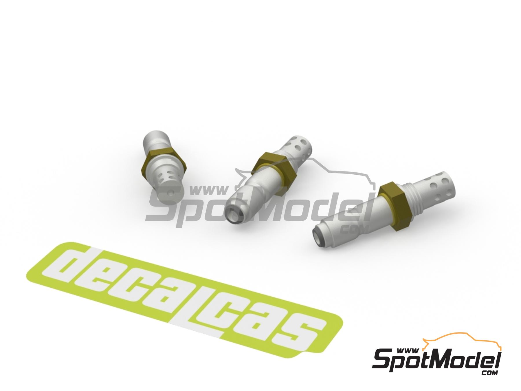 Image 1: Lambda probe - Type 1 | Detail in 1/9 scale manufactured by Decalcas (ref.&nbsp;DCL-PAR141)