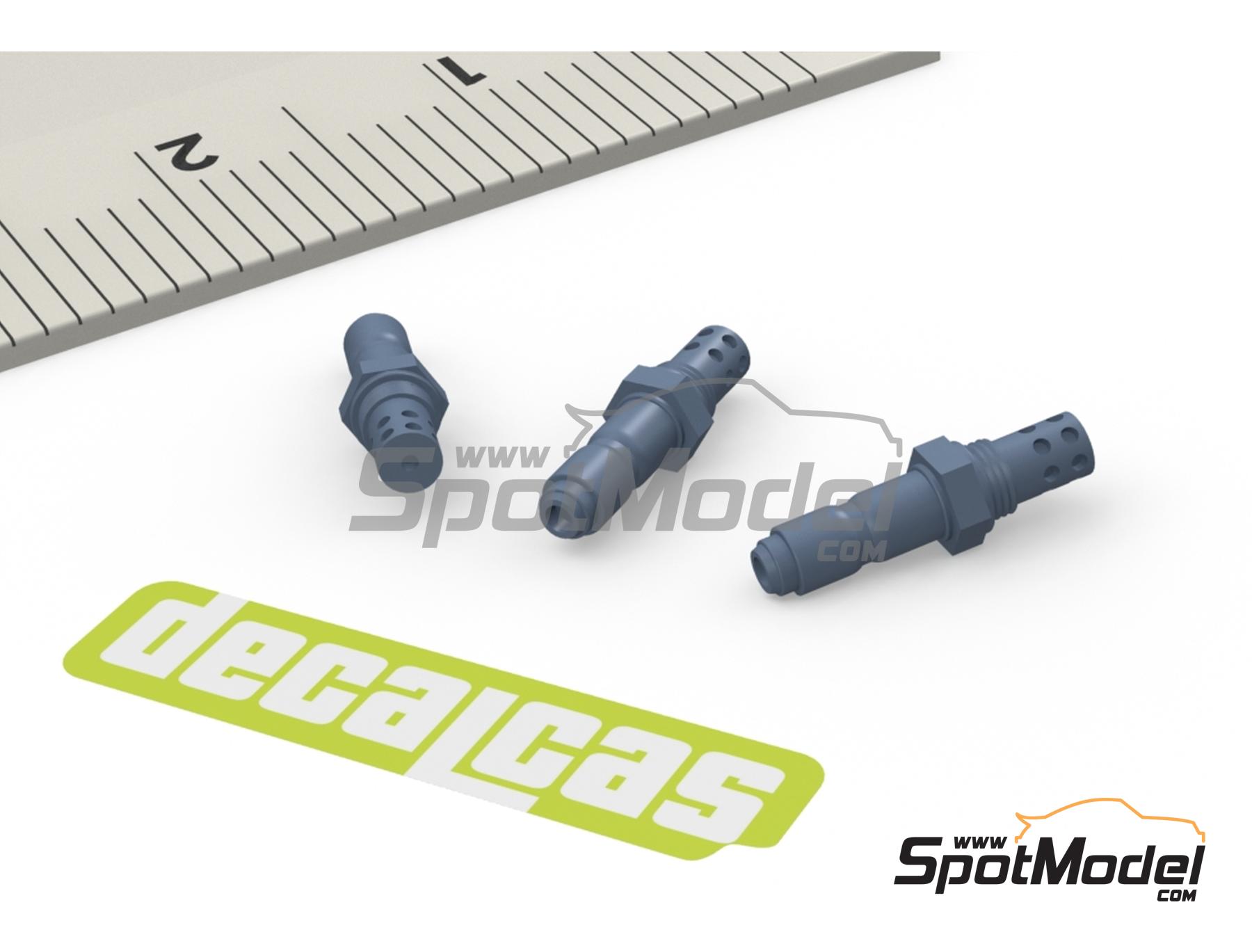 Image 4: Lambda probe - Type 1 | Detail in 1/9 scale manufactured by Decalcas (ref.&nbsp;DCL-PAR141)