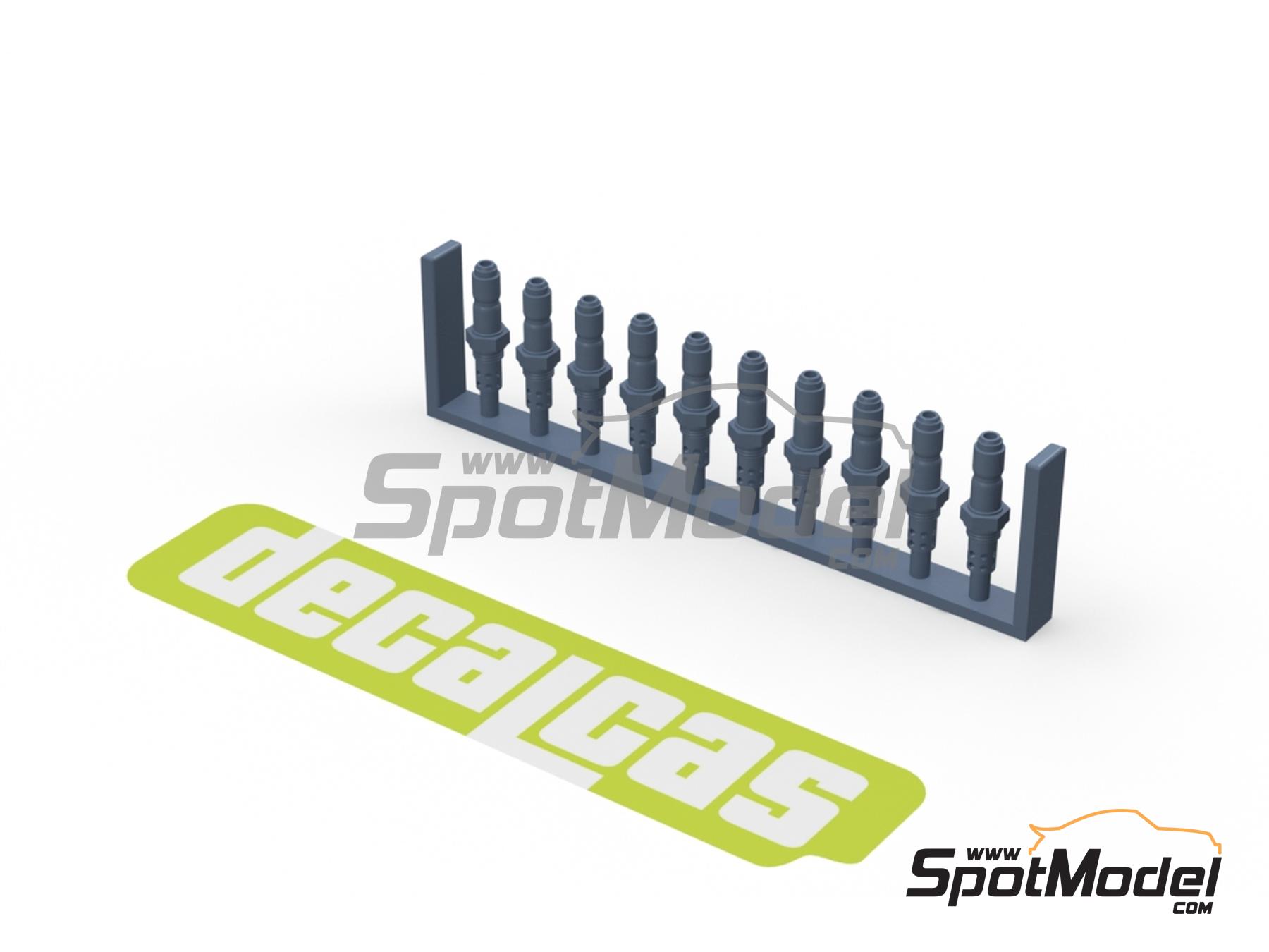 Image 6: Lambda probe - Type 1 | Detail in 1/9 scale manufactured by Decalcas (ref.&nbsp;DCL-PAR141)