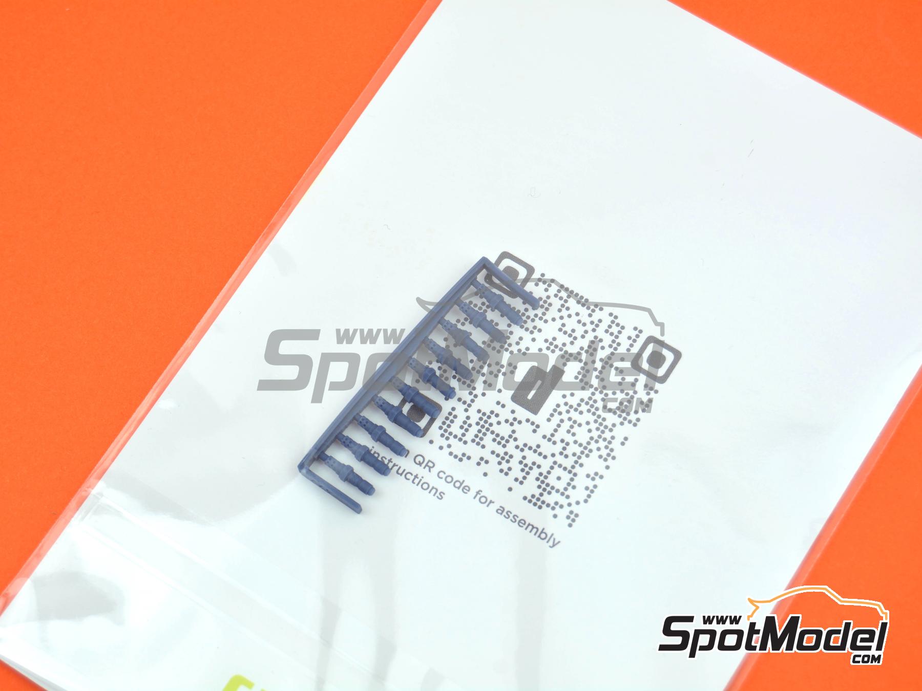 Image 9: Lambda probe - Type 1 | Detail in 1/9 scale manufactured by Decalcas (ref.&nbsp;DCL-PAR141)