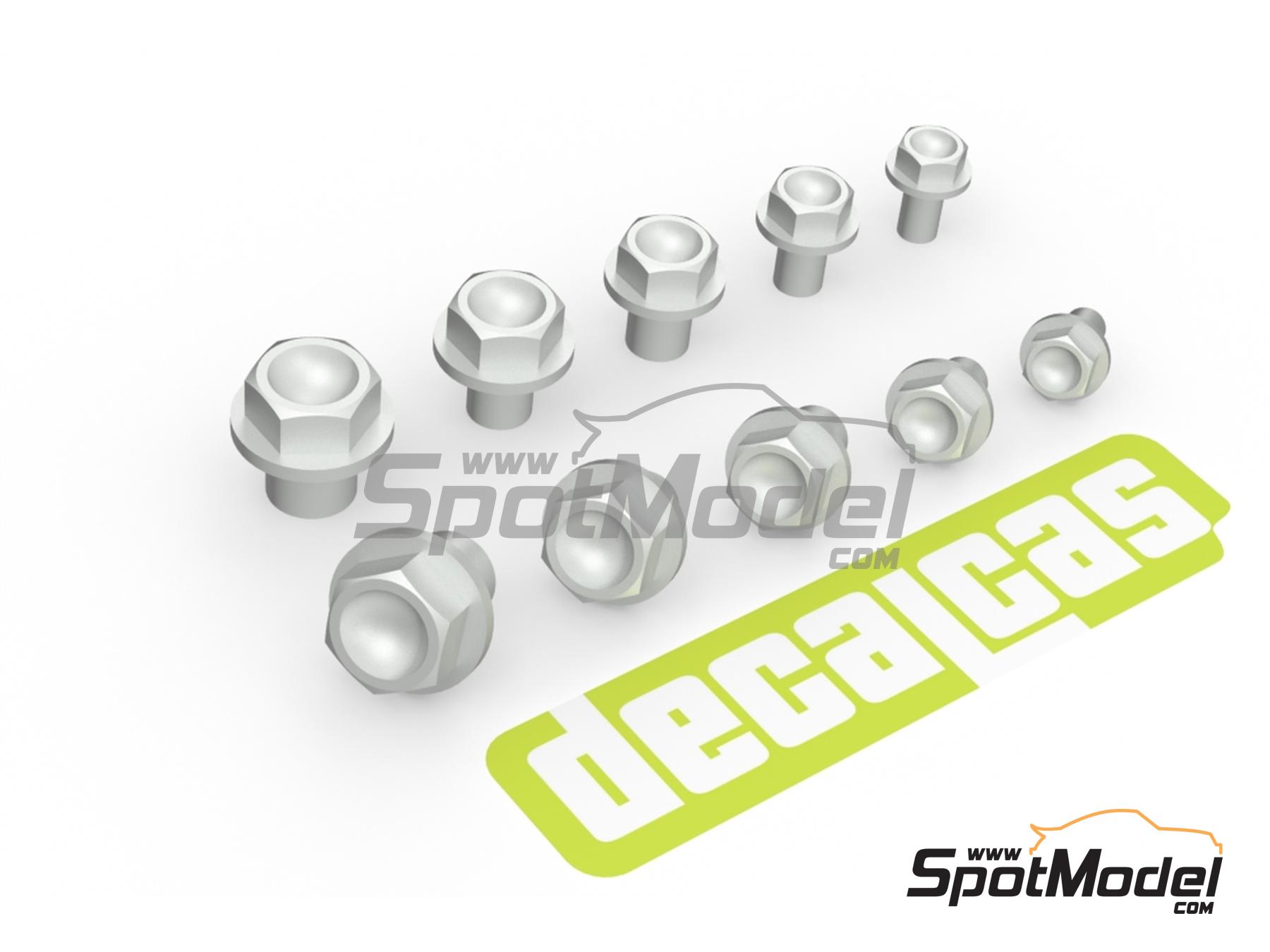 Image 3: Light Weight Hexagonal flange bolt 1.5 - 2.5 mm | Fasteners manufactured by Decalcas (ref. DCL-PAR155)