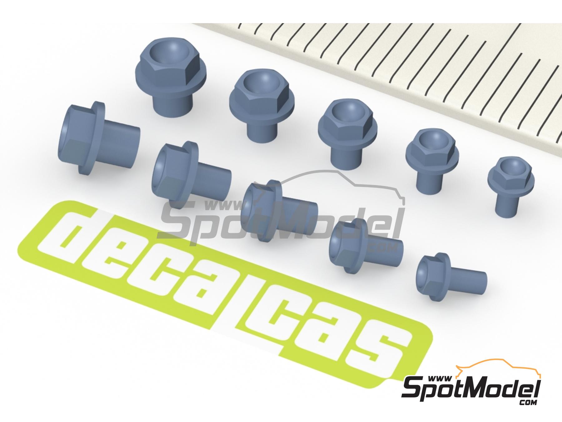 Image 4: Light Weight Hexagonal flange bolt 1.5 - 2.5 mm | Fasteners manufactured by Decalcas (ref. DCL-PAR155)