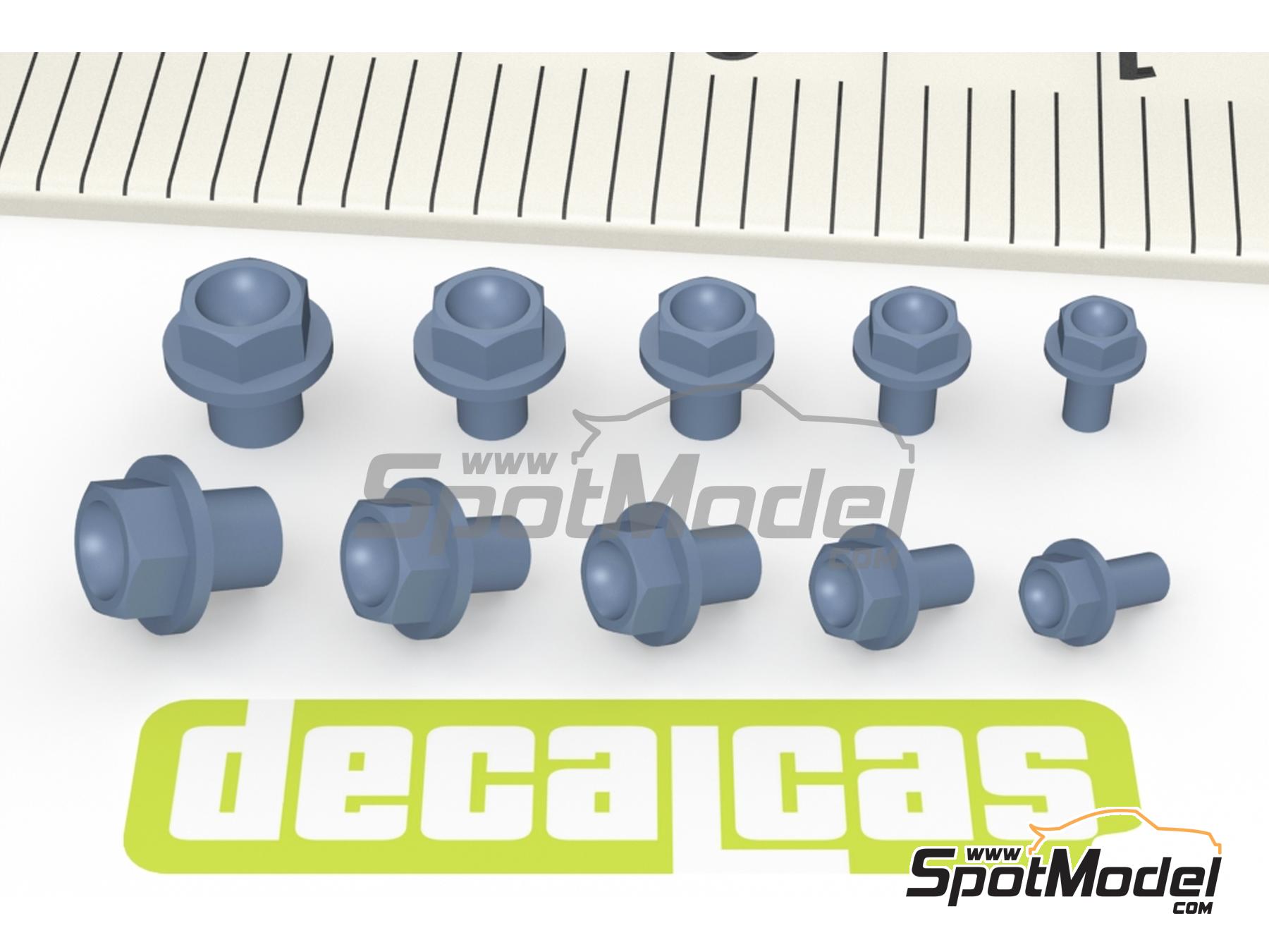Image 5: Light Weight Hexagonal flange bolt 1.5 - 2.5 mm | Fasteners manufactured by Decalcas (ref. DCL-PAR155)