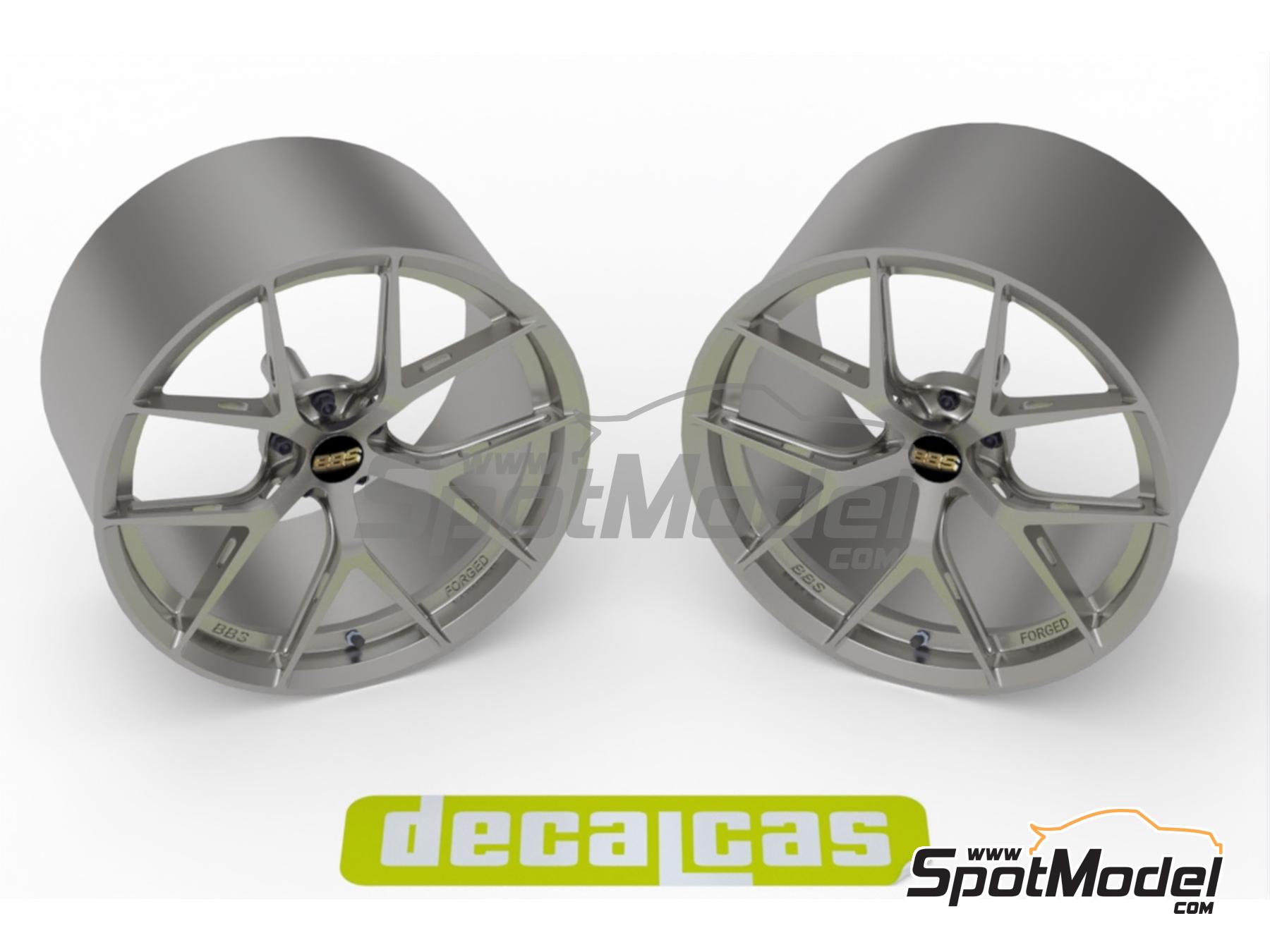 Image 2: BBS FI-R Style Forged | Rims in 1/24 scale manufactured by Decalcas (ref.&nbsp;DCL-PAR165)