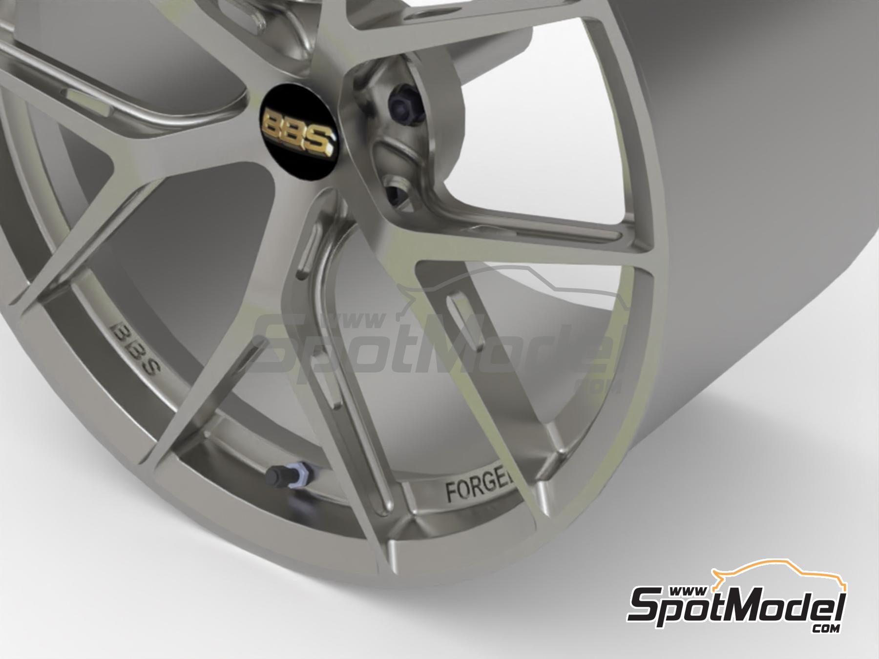 Image 4: BBS FI-R Style Forged | Rims in 1/24 scale manufactured by Decalcas (ref.&nbsp;DCL-PAR165)