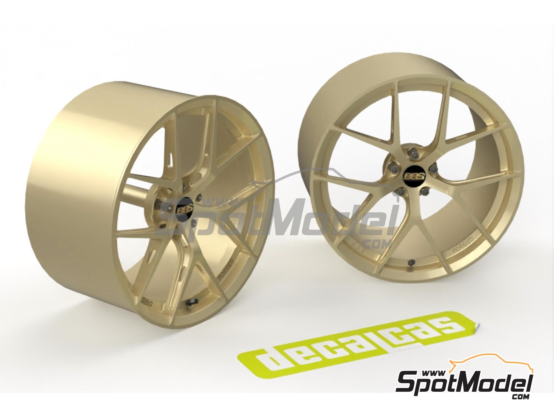 Image 5: BBS FI-R Style Forged | Rims in 1/24 scale manufactured by Decalcas (ref.&nbsp;DCL-PAR165)