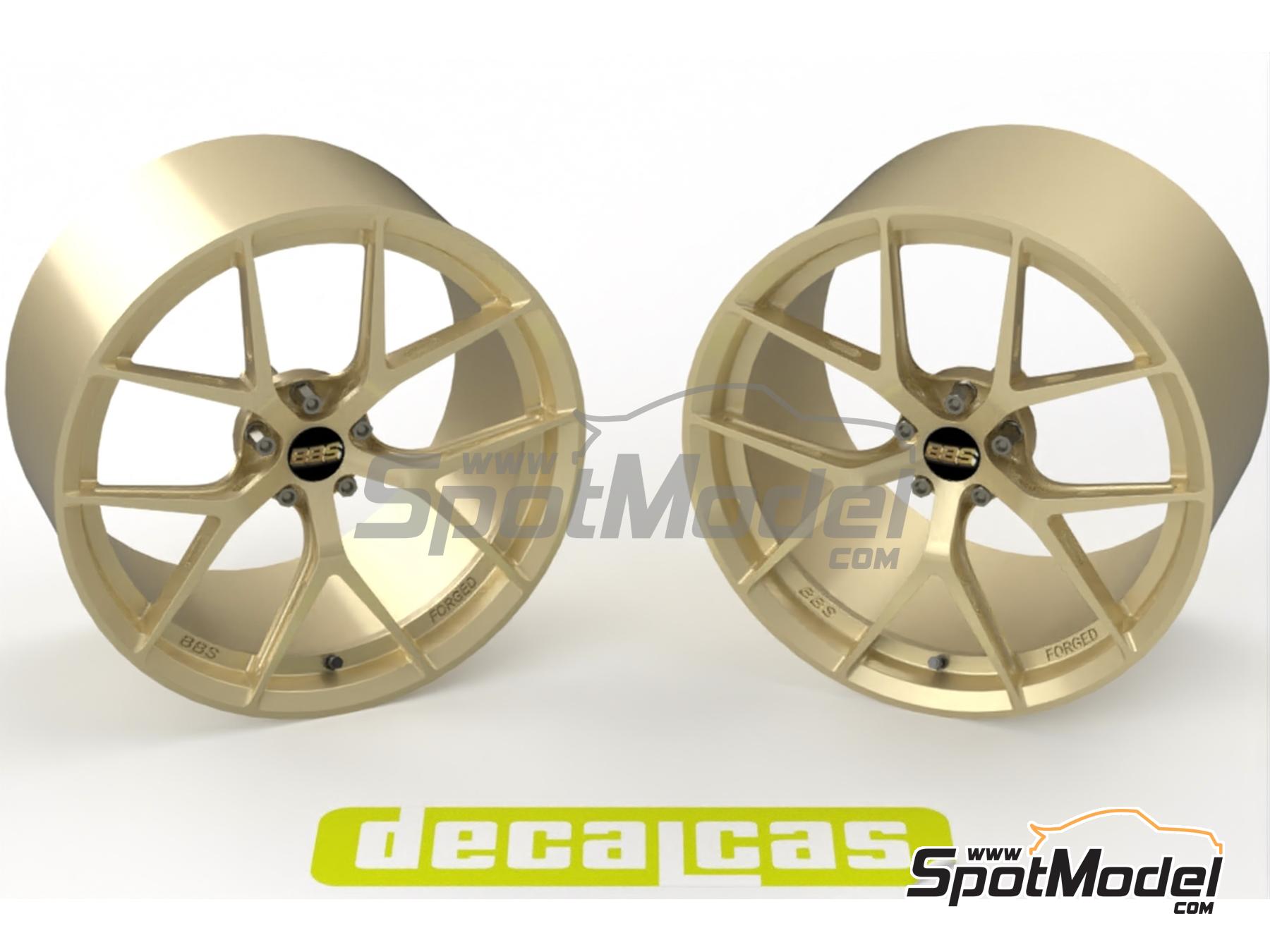 Image 6: BBS FI-R Style Forged | Rims in 1/24 scale manufactured by Decalcas (ref.&nbsp;DCL-PAR165)