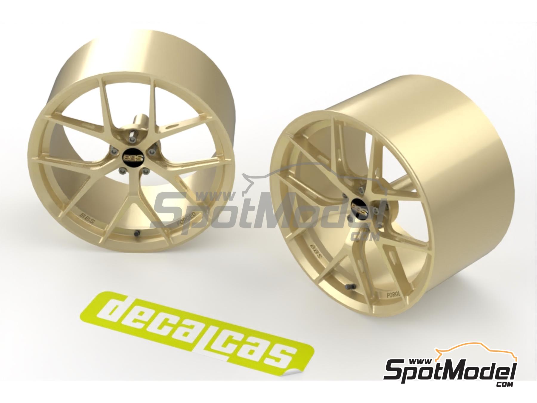 Image 7: BBS FI-R Style Forged | Rims in 1/24 scale manufactured by Decalcas (ref.&nbsp;DCL-PAR165)