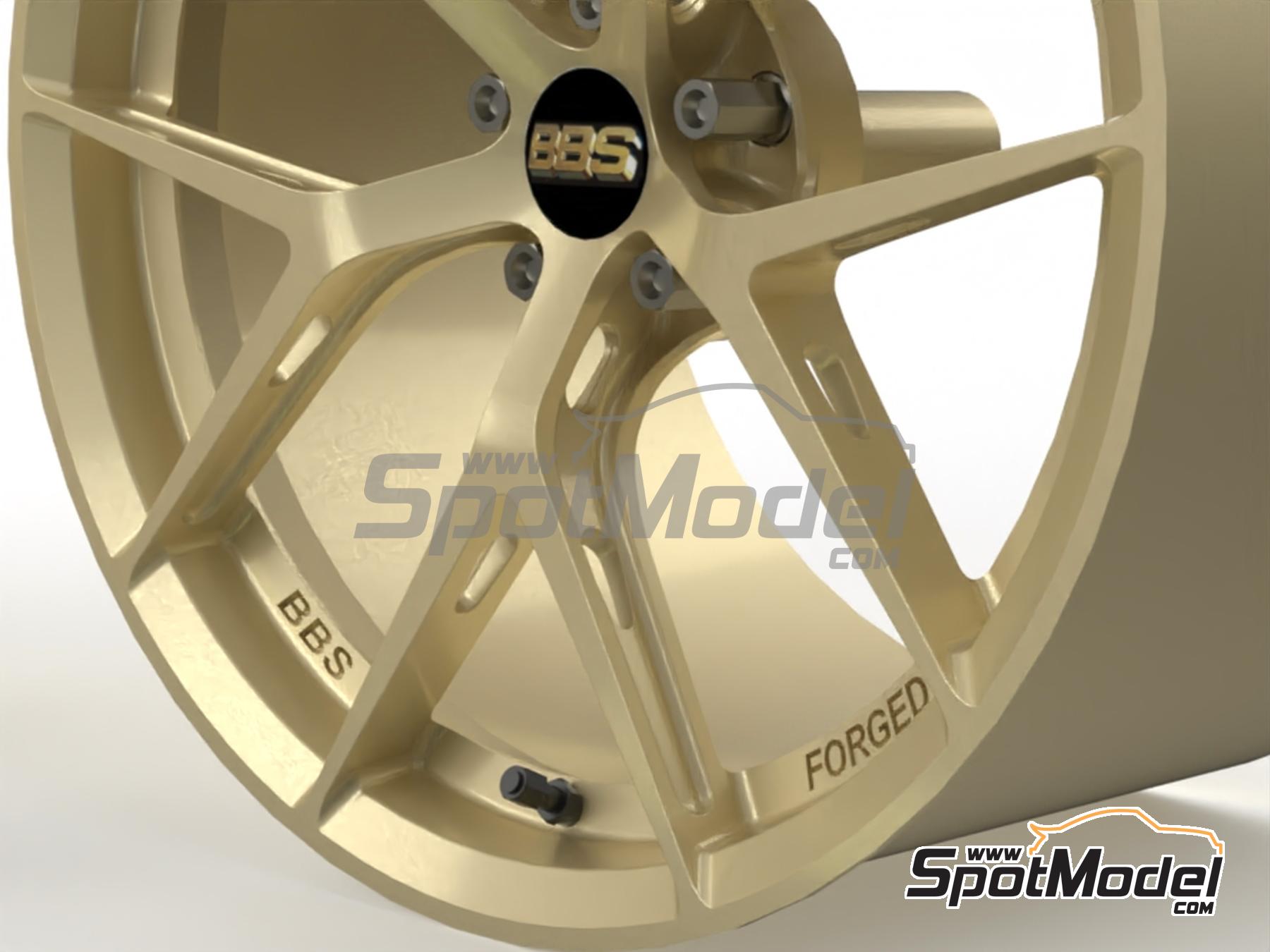 Image 8: BBS FI-R Style Forged | Rims in 1/24 scale manufactured by Decalcas (ref.&nbsp;DCL-PAR165)