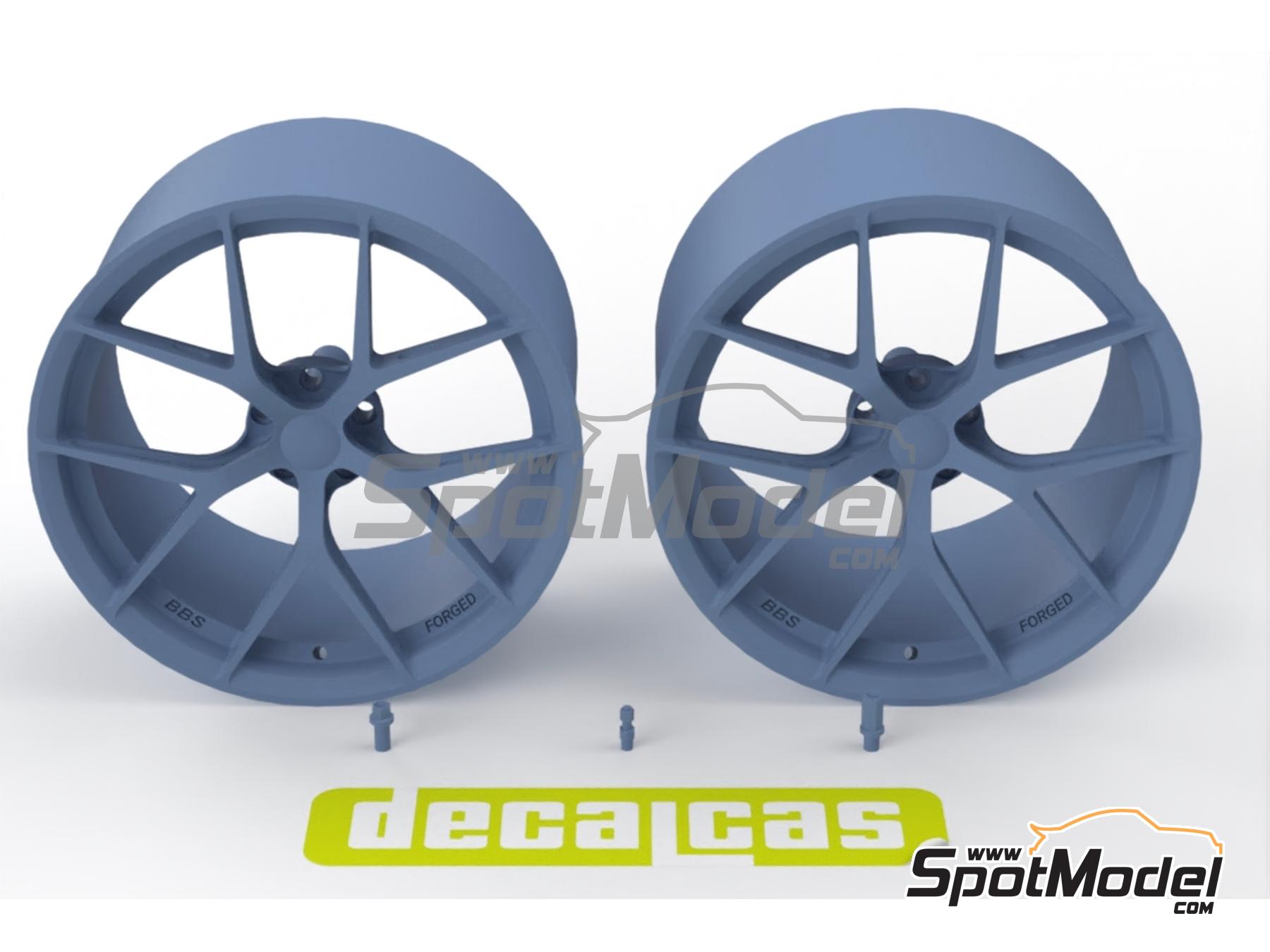 Image 10: BBS FI-R Style Forged | Rims in 1/24 scale manufactured by Decalcas (ref.&nbsp;DCL-PAR165)