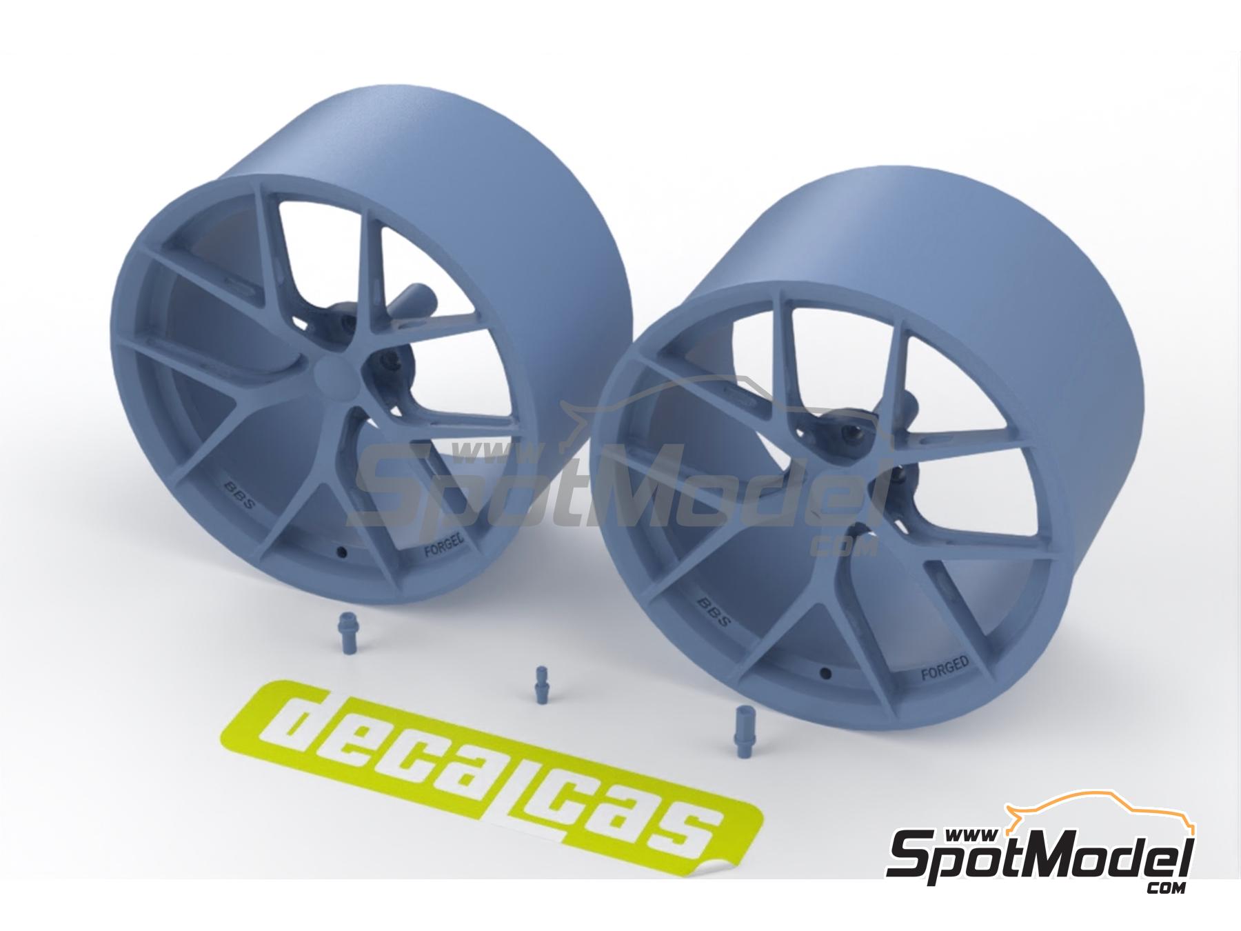 Image 11: BBS FI-R Style Forged | Rims in 1/24 scale manufactured by Decalcas (ref.&nbsp;DCL-PAR165)