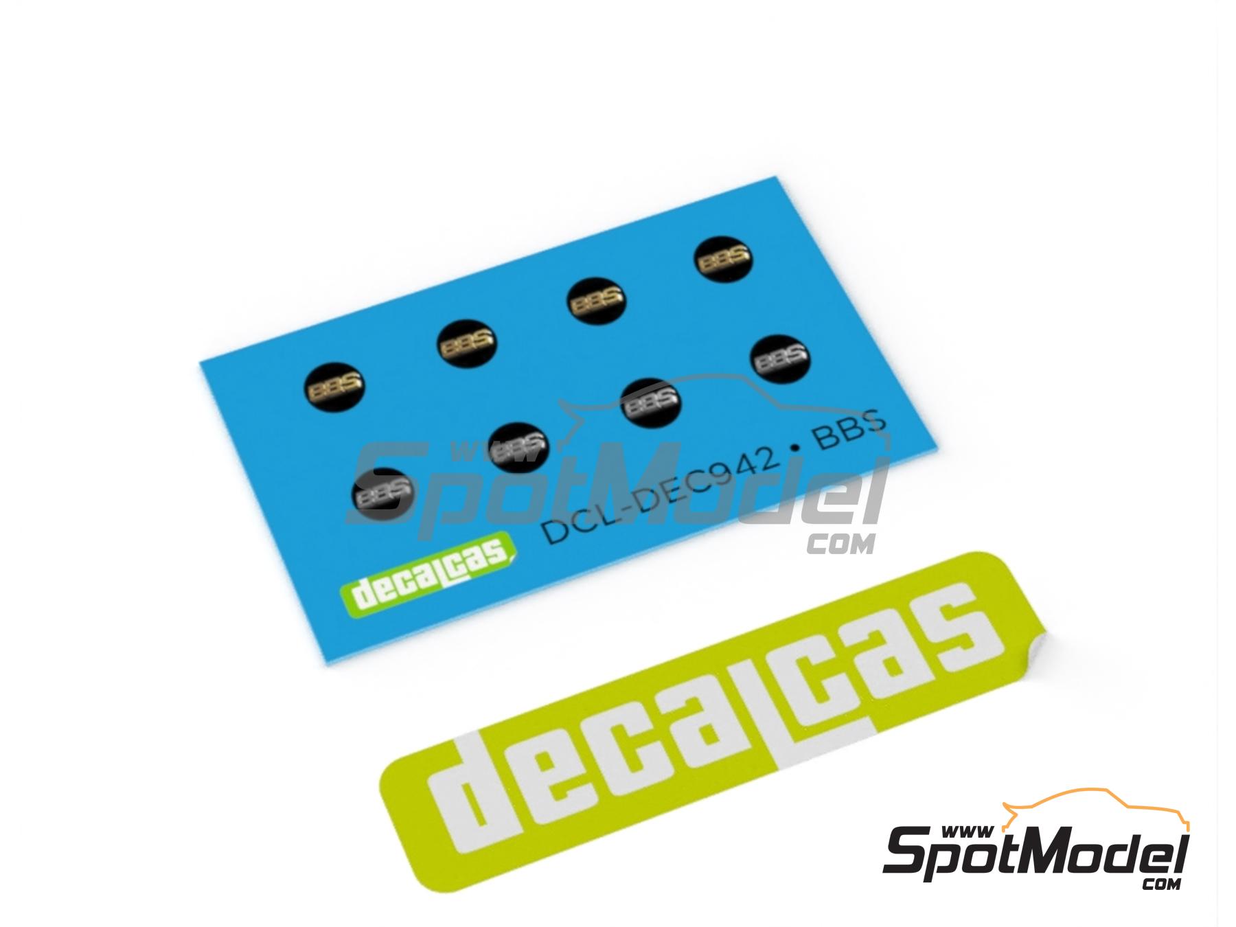 Image 12: BBS FI-R Style Forged | Rims in 1/24 scale manufactured by Decalcas (ref.&nbsp;DCL-PAR165)