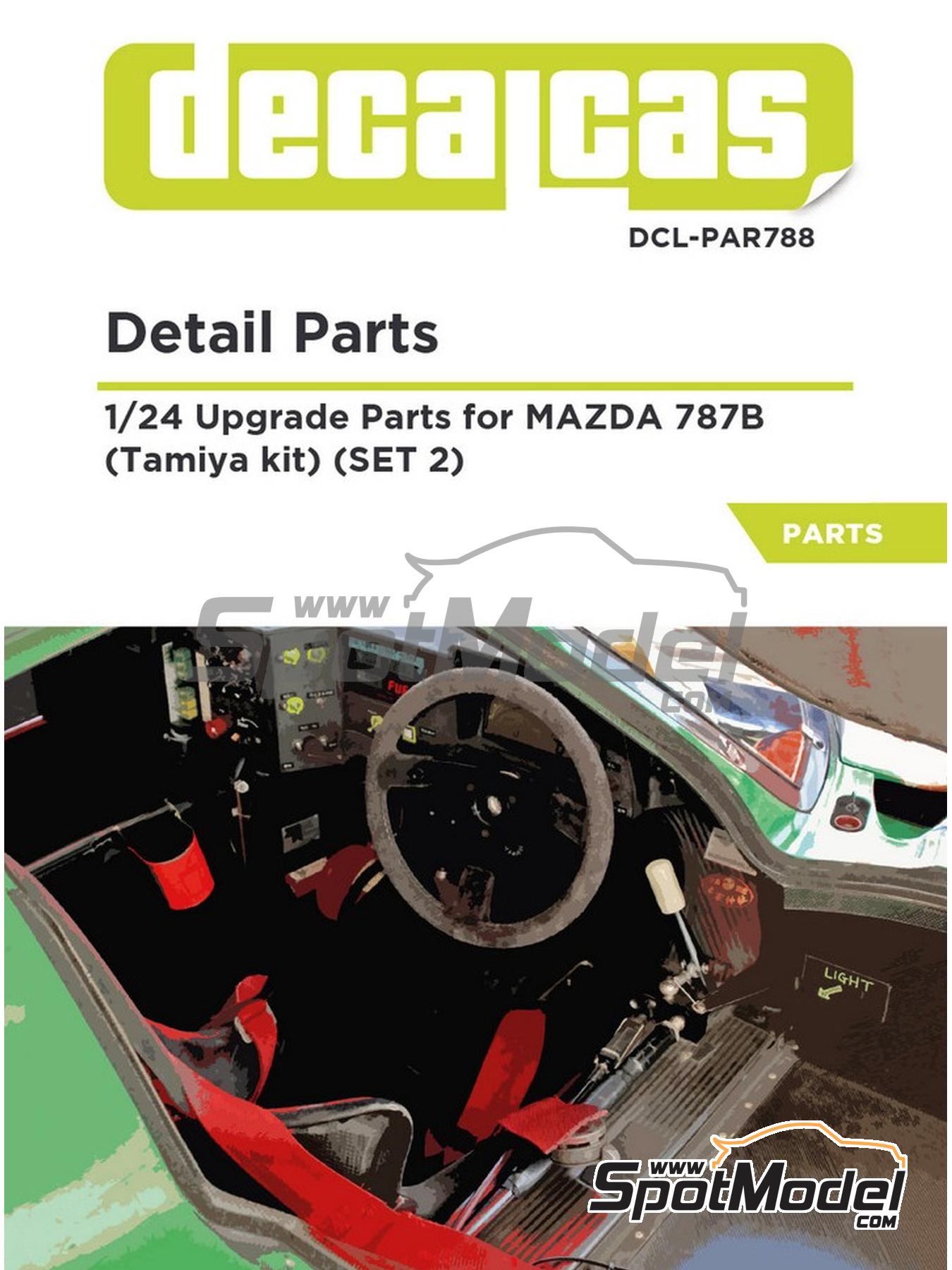 Decalcas DCL-PAR788: Detail up set 1/24 scale - Mazda 787B - for