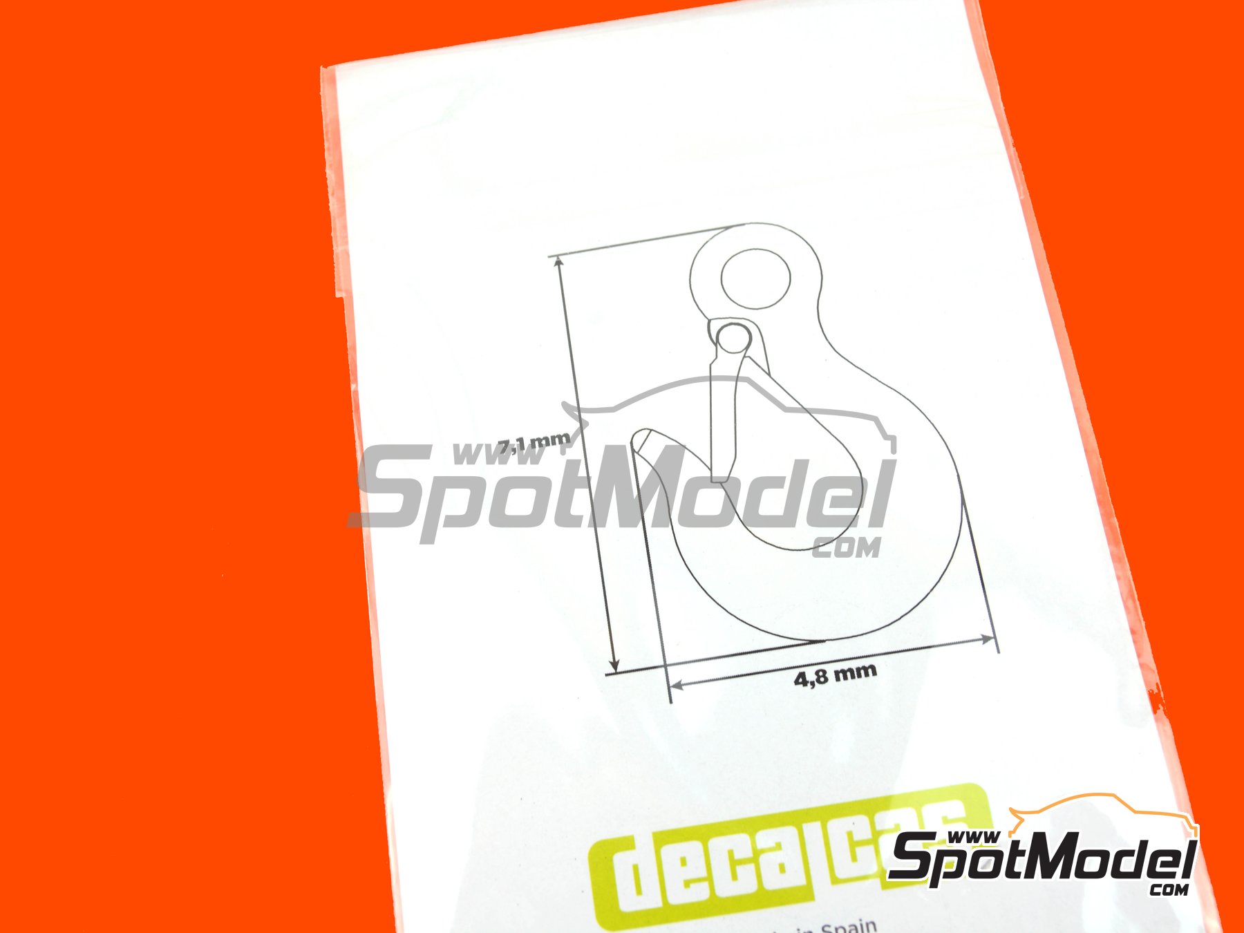 Image 4: Crane Hook Type 01 | Detail manufactured by Decalcas (ref.&nbsp;DCL-PAR999)