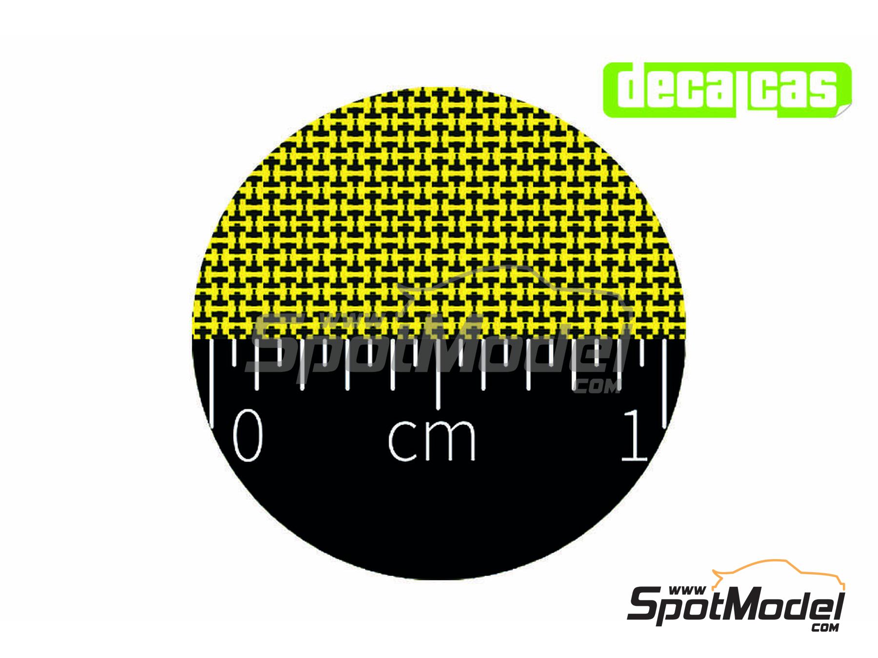Image 1: Kevlar - type 5 - Medium Size | Decals in 1/24 scale manufactured by Decalcas (ref.&nbsp;DCL-PAT006)