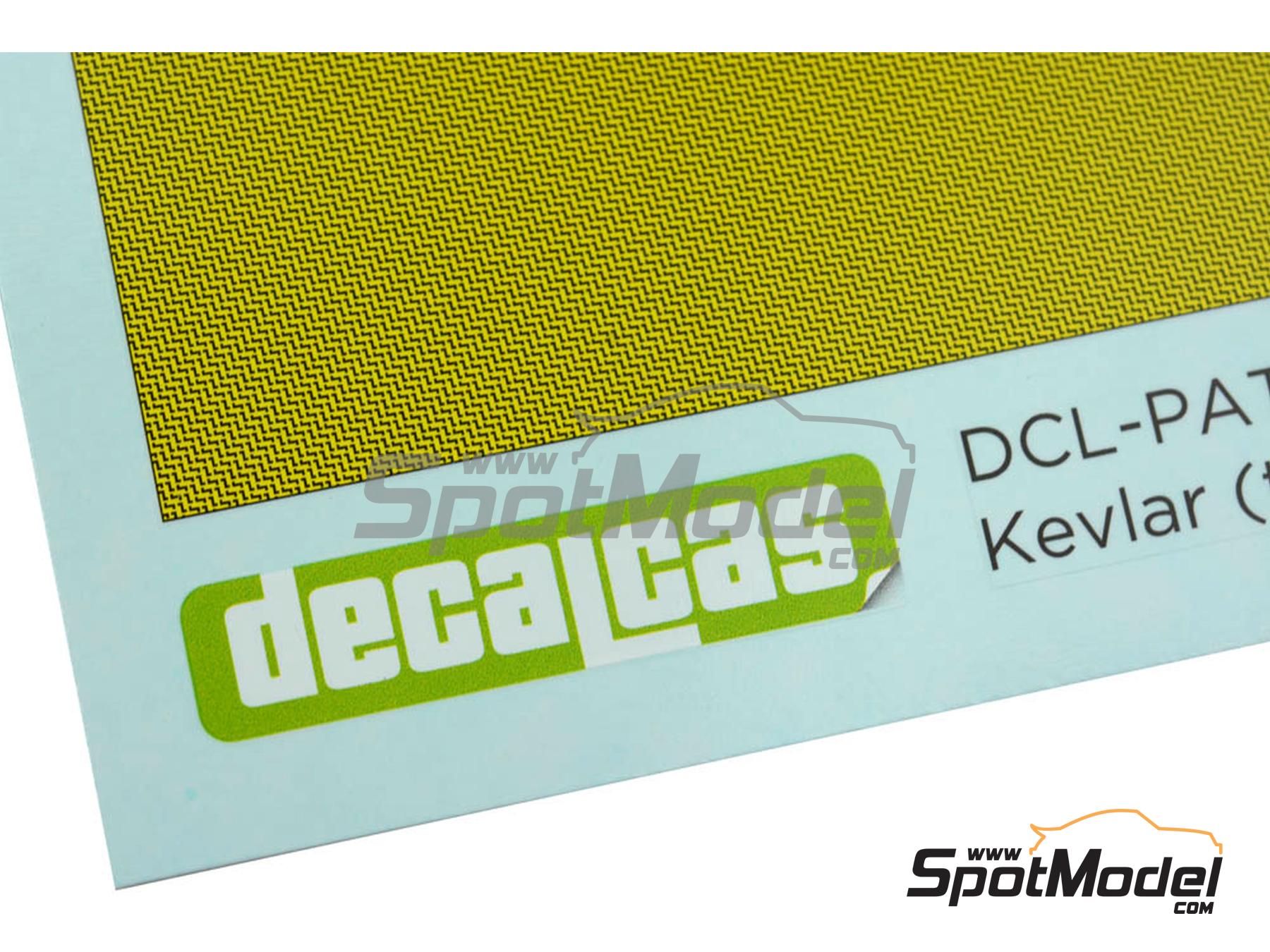 Image 3: Kevlar - type 6 - Medium Size | Decals in 1/24 scale manufactured by Decalcas (ref.&nbsp;DCL-PAT007)
