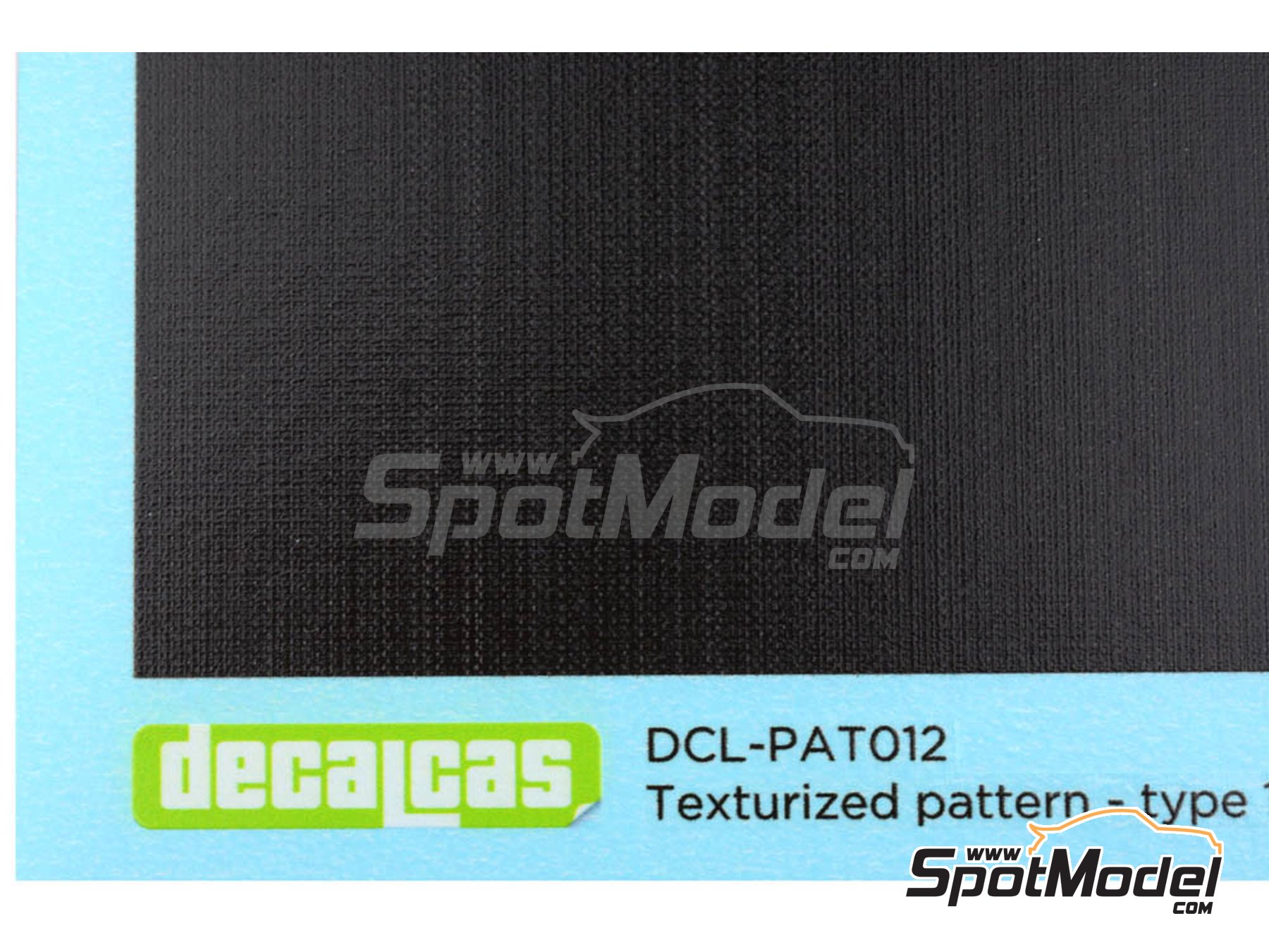 Image 1: Texturized pattern - type 1 - Coarse | Decals in 1/12 scale manufactured by Decalcas (ref.&nbsp;DCL-PAT012)