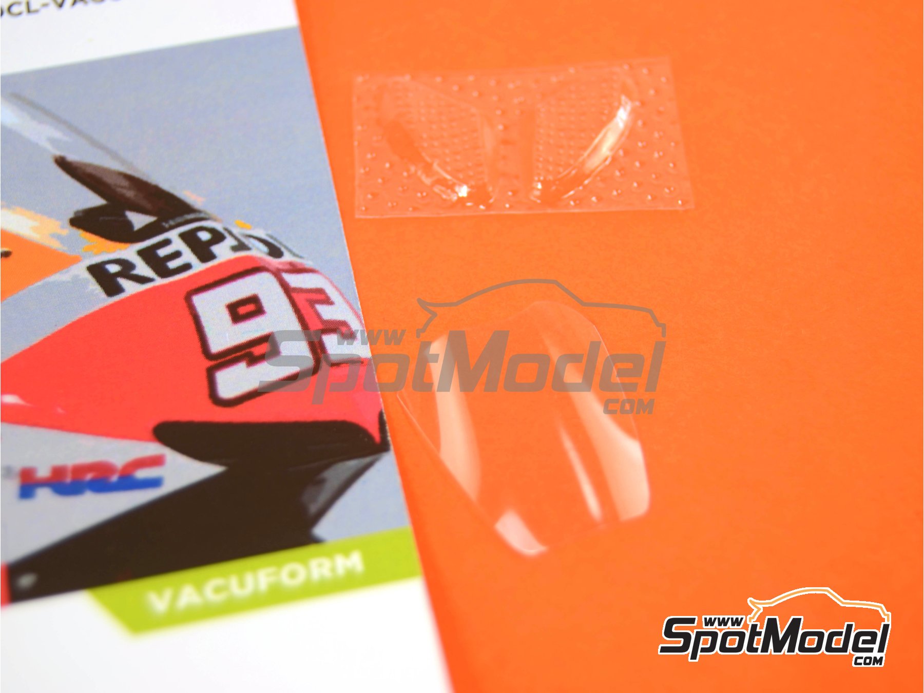 Image 10: Honda RC213V | Vacuum formed parts in 1/12 scale manufactured by Decalcas (ref. DCL-VAC001)