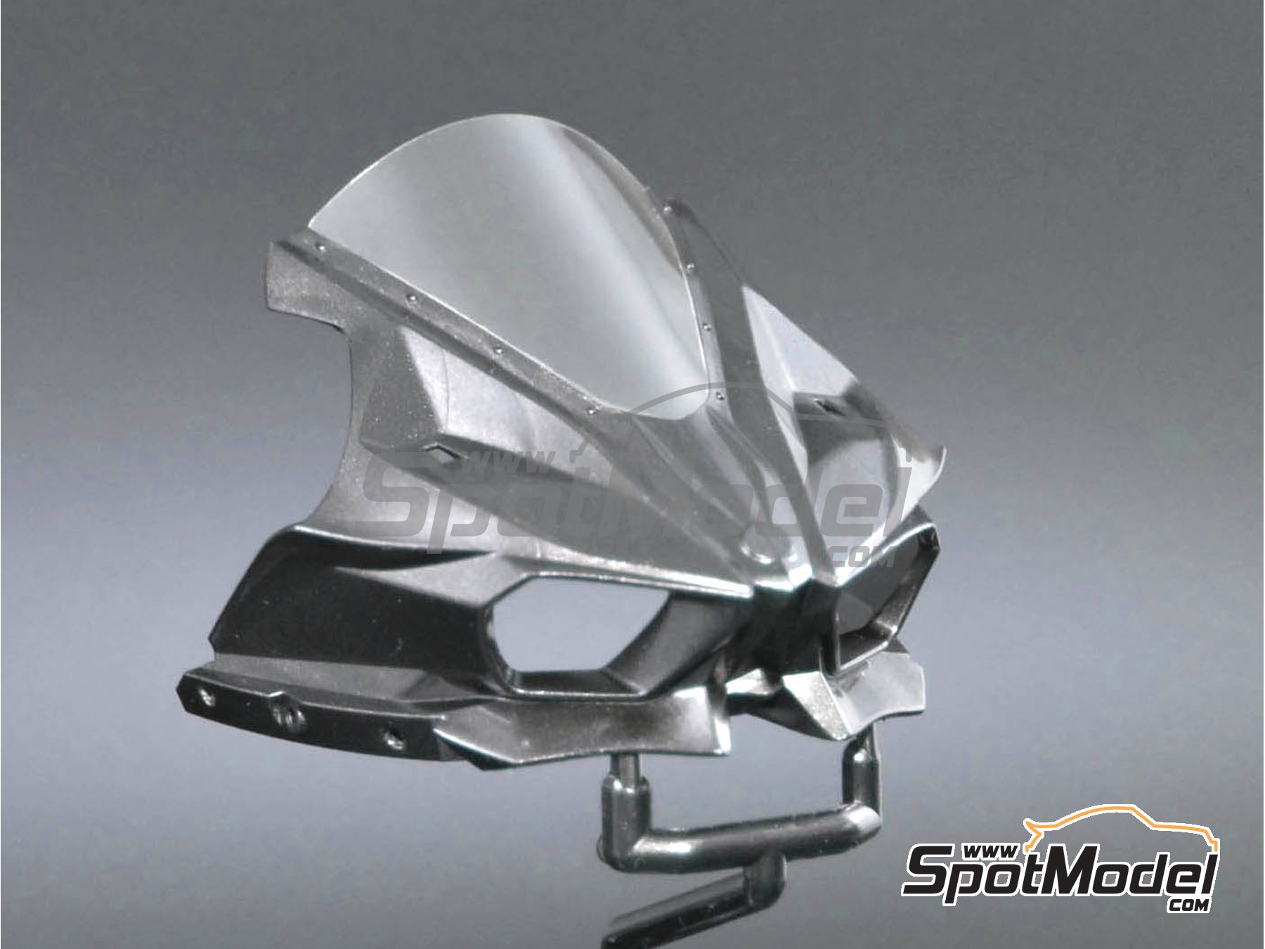 Image 1: Kawasaki Ninja H2R | Vacuum formed parts in 1/12 scale manufactured by Decalcas (ref.&nbsp;DCL-VAC011)
