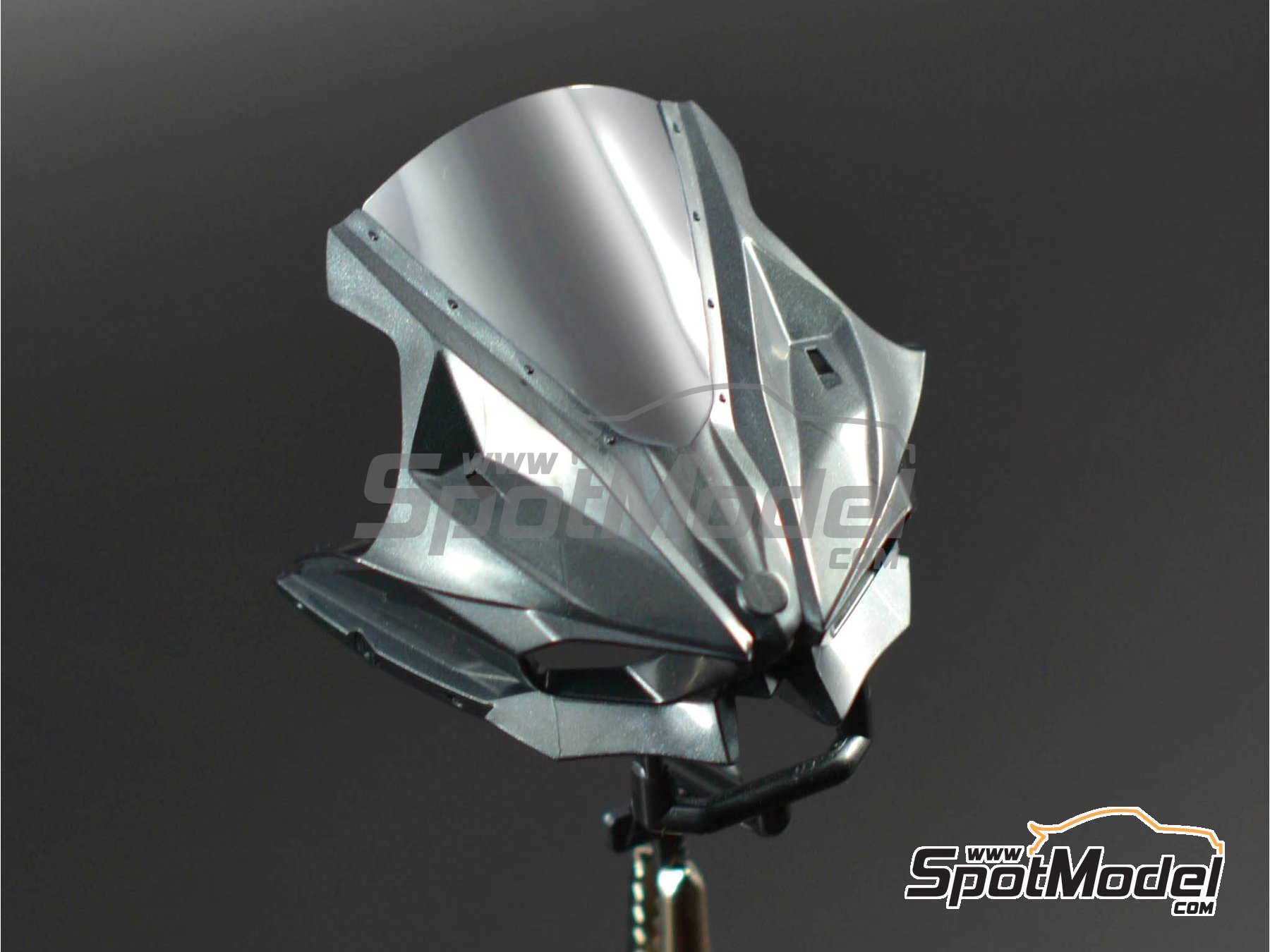 Image 2: Kawasaki Ninja H2R | Vacuum formed parts in 1/12 scale manufactured by Decalcas (ref.&nbsp;DCL-VAC011)