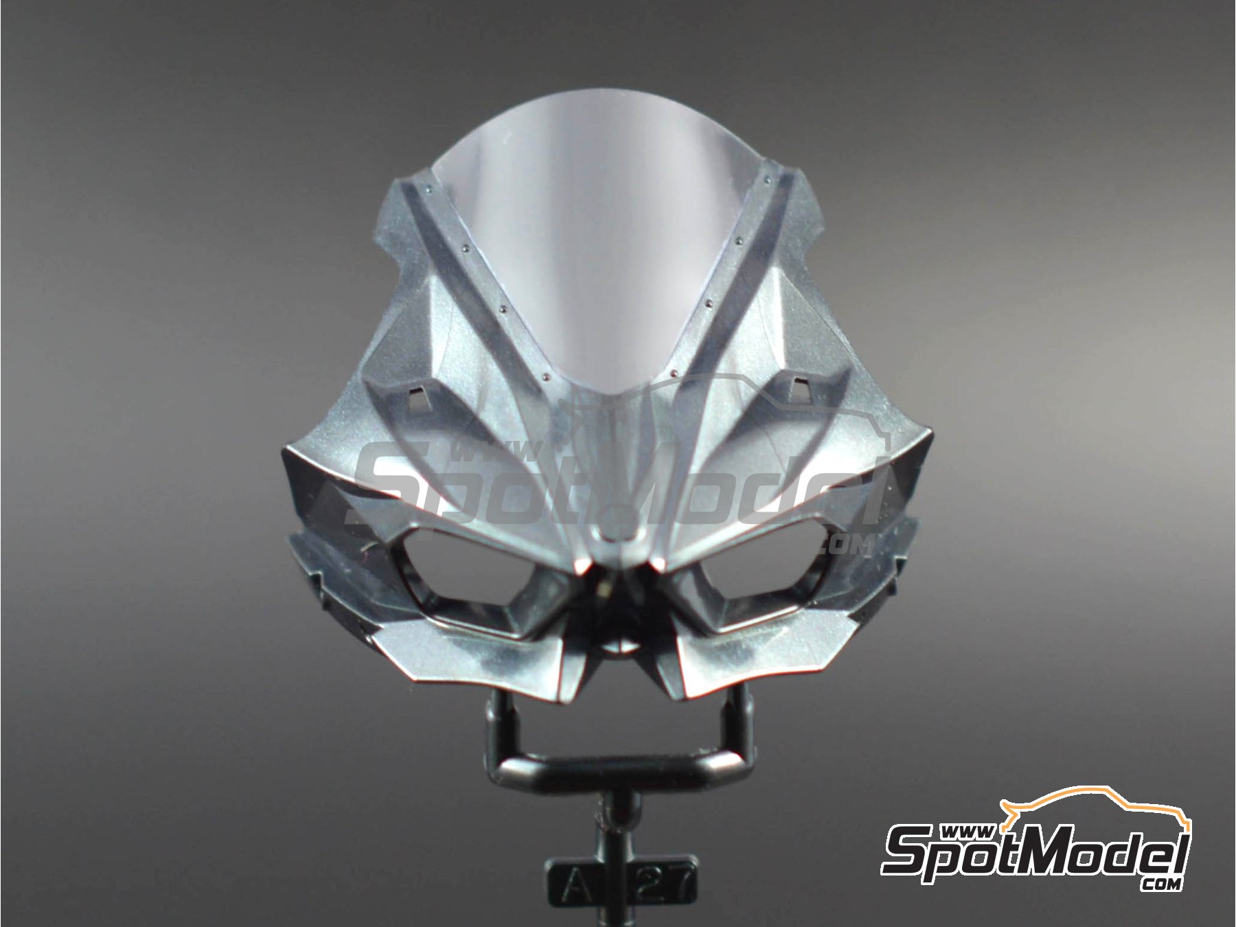 Image 3: Kawasaki Ninja H2R | Vacuum formed parts in 1/12 scale manufactured by Decalcas (ref.&nbsp;DCL-VAC011)