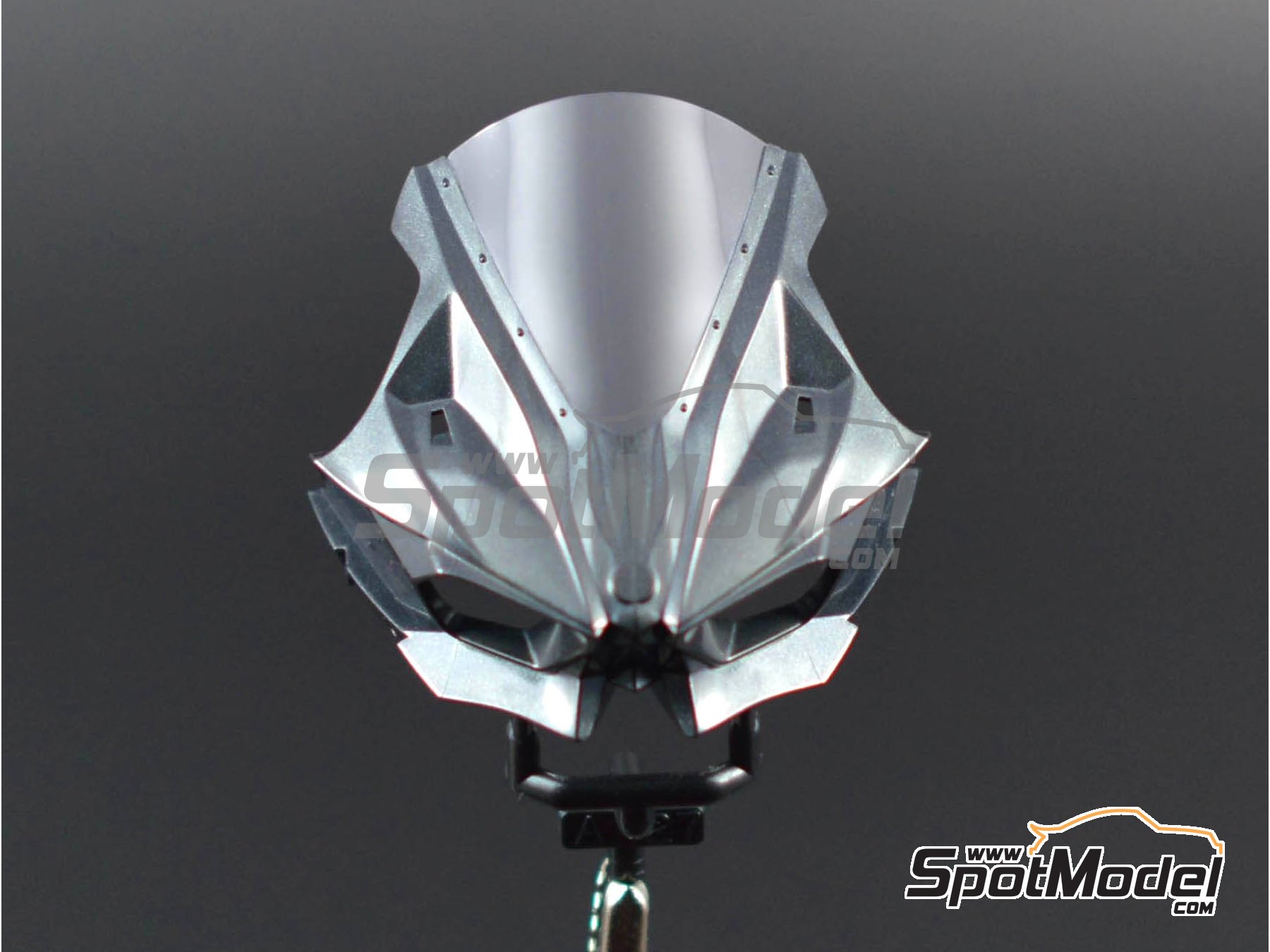 Image 4: Kawasaki Ninja H2R | Vacuum formed parts in 1/12 scale manufactured by Decalcas (ref.&nbsp;DCL-VAC011)