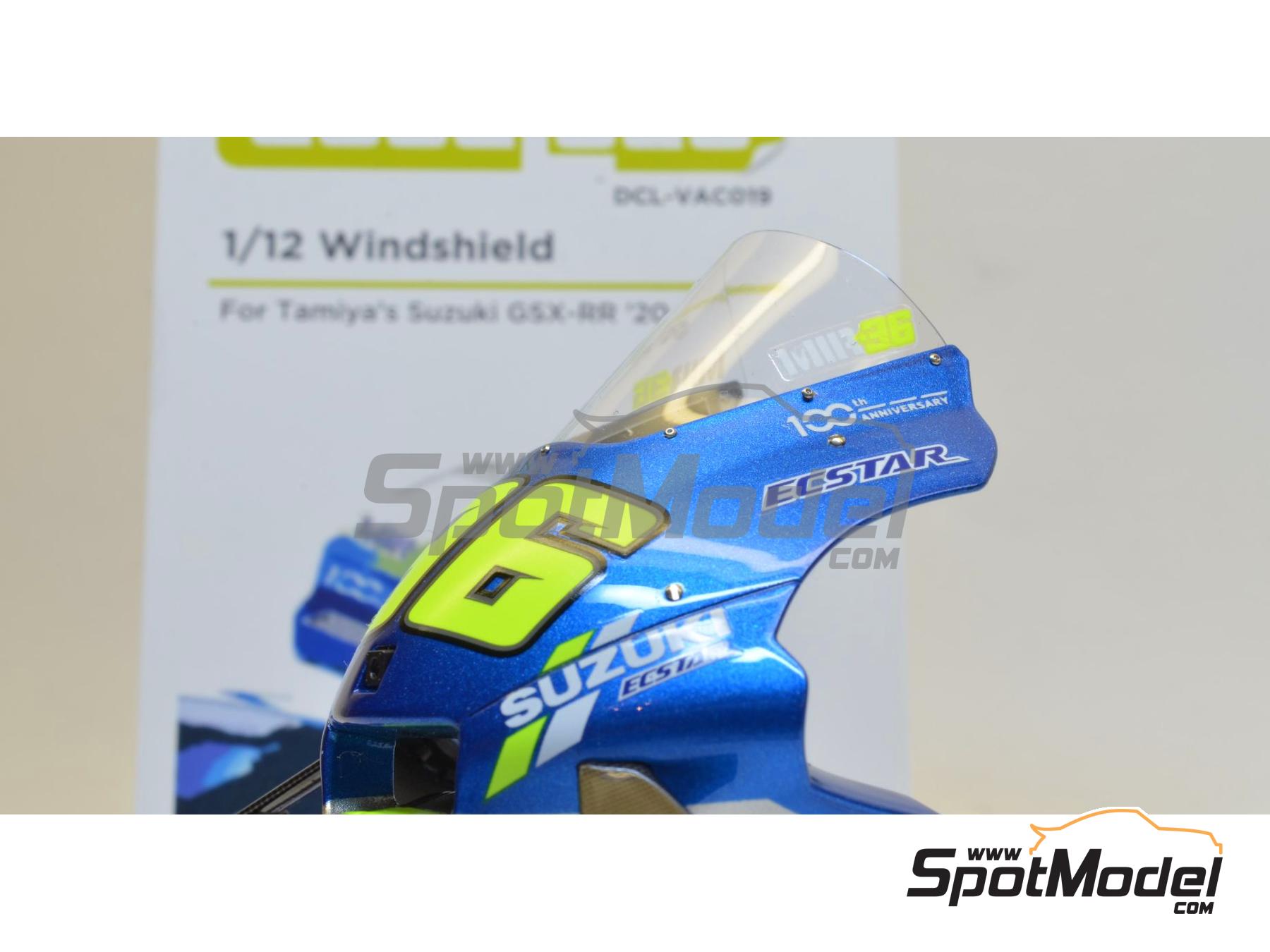 Image 18: Suzuki GSX-RR | Vacuum formed parts in 1/12 scale manufactured by Decalcas (ref.&nbsp;DCL-VAC019)