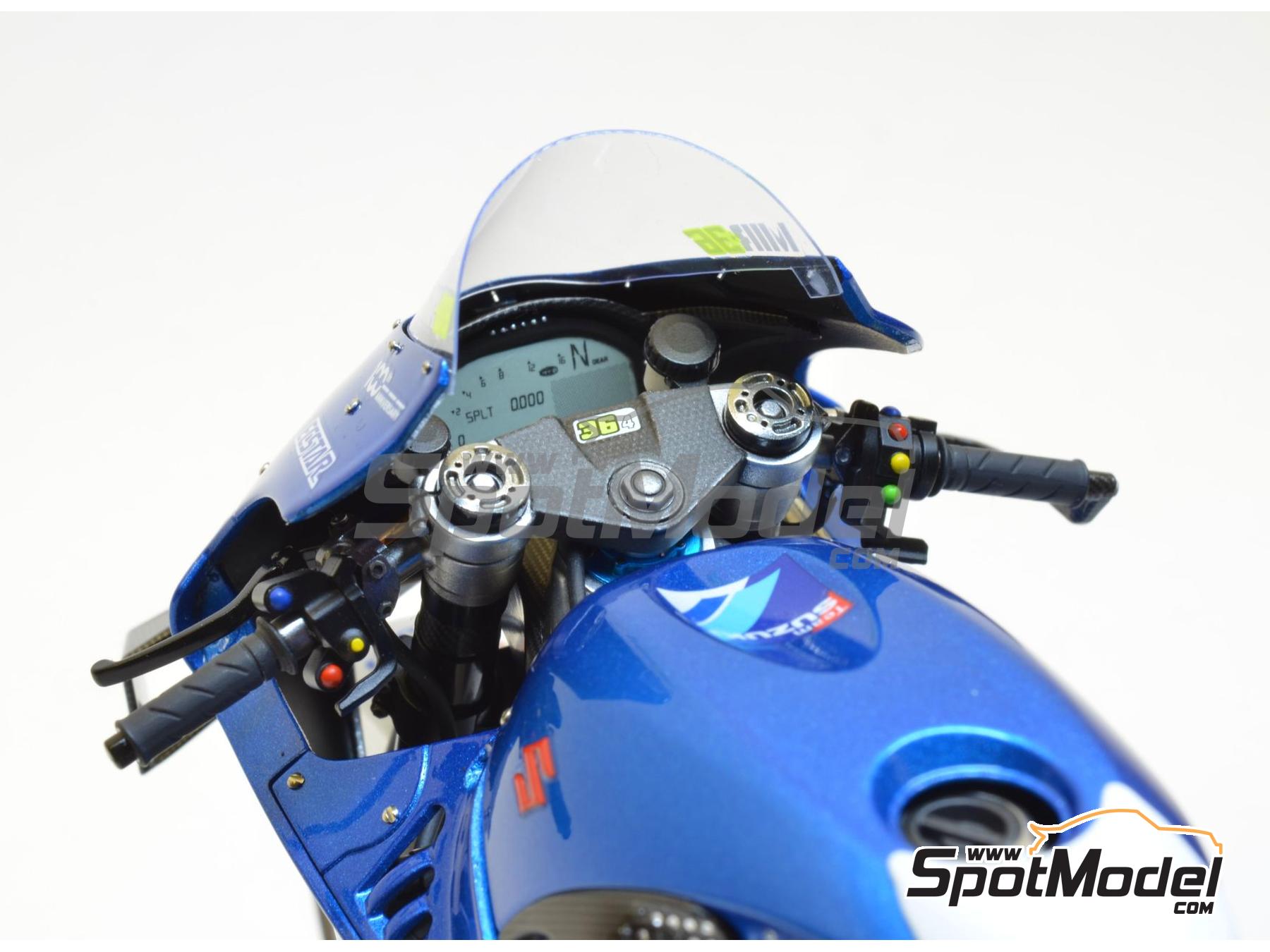 Image 20: Suzuki GSX-RR | Vacuum formed parts in 1/12 scale manufactured by Decalcas (ref.&nbsp;DCL-VAC019)