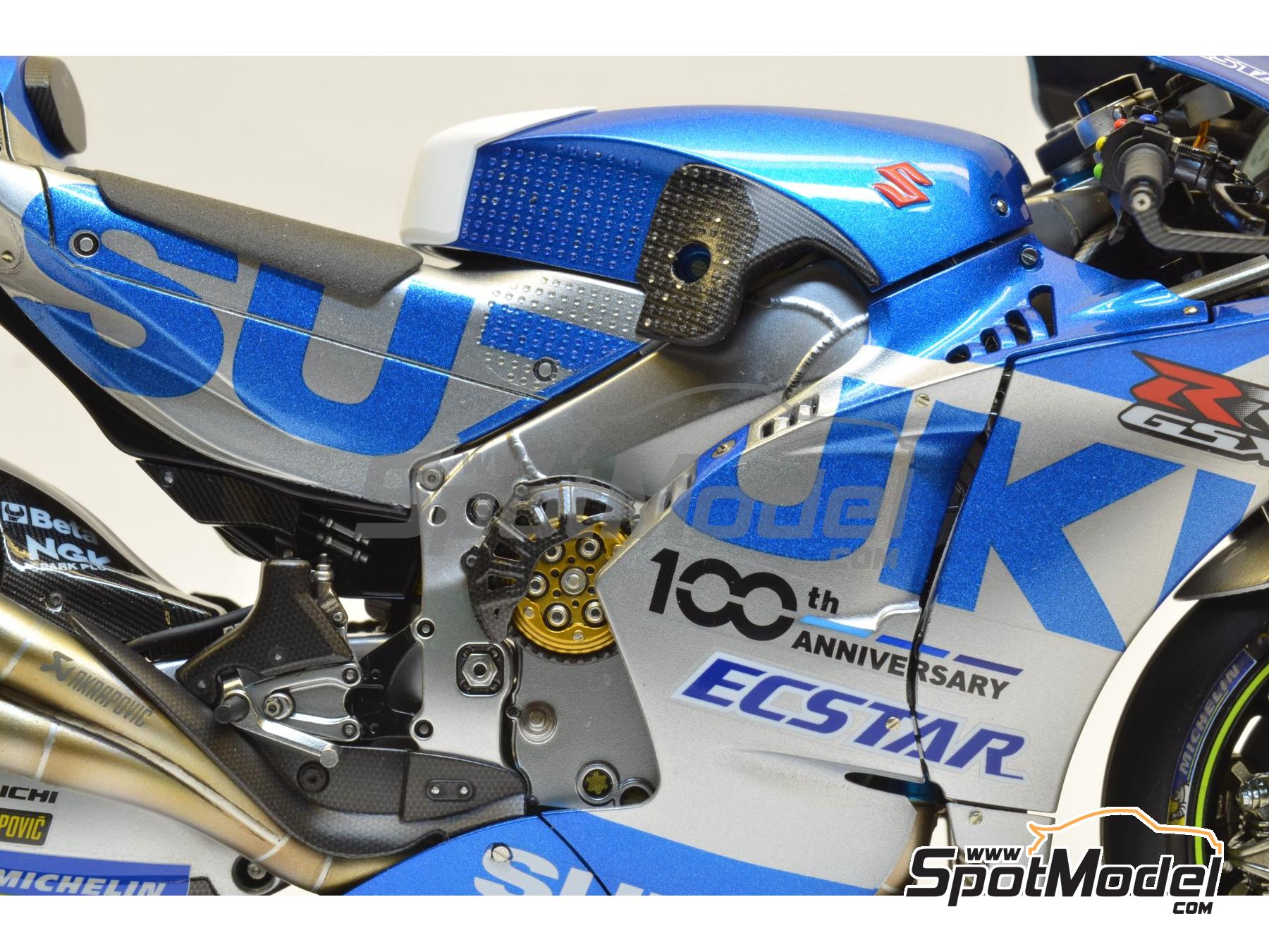 Image 22: Suzuki GSX-RR | Vacuum formed parts in 1/12 scale manufactured by Decalcas (ref.&nbsp;DCL-VAC019)
