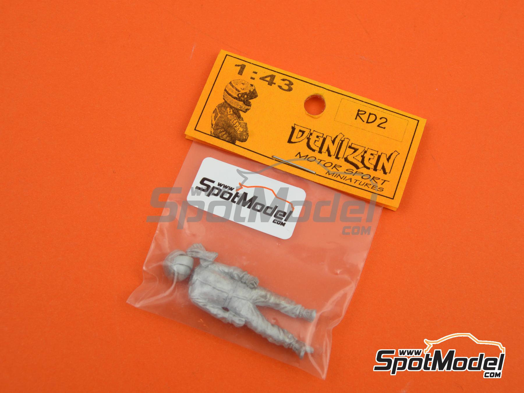 Image 1: F1 driver | Figure in 1/43 scale manufactured by Denizen (ref.&nbsp;RD002)