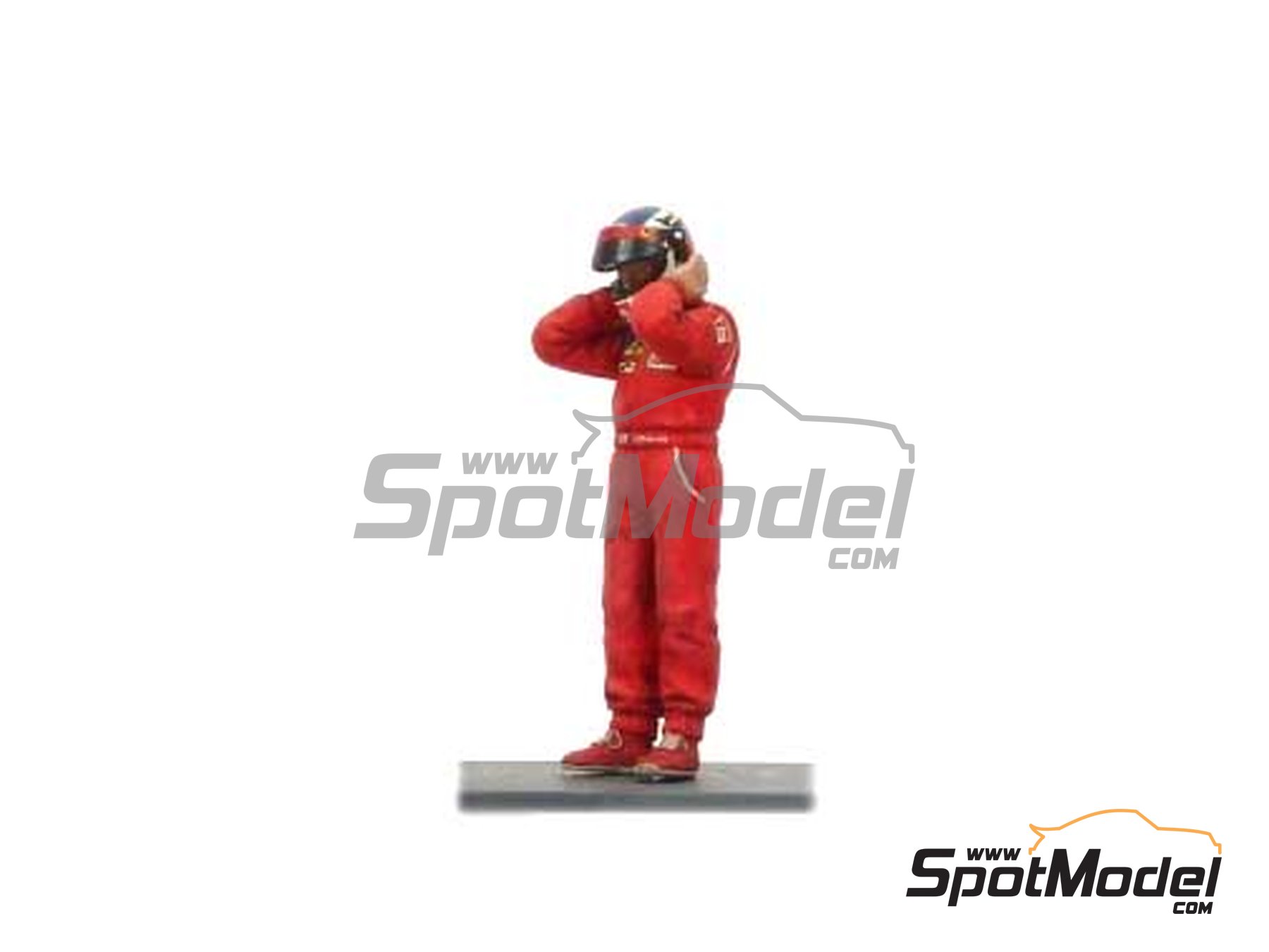 1/43  DRIVER  FIGURES  O SCALE  SIXTIES  RACE  CARS  SET 38 B  MADE  BY  VROOM 