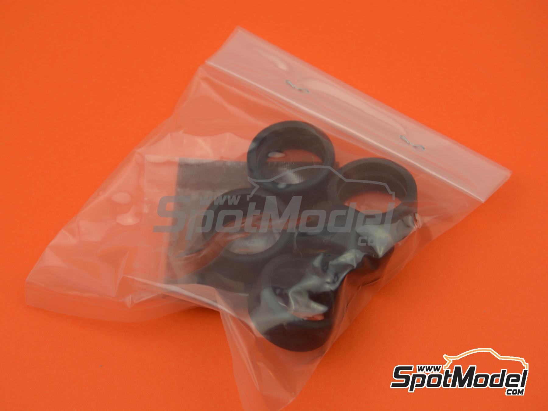 Image 4: Ford Escort RS Cosworth patrocinado por Giesse, Aprimatic - Rally de Monte Carlo - Rallye Automobile de Monte-Carlo 1995 | Maqueta de coche en escala 1/24 fabricado por Domino (ref. FCD001, tambien 9791038024915)