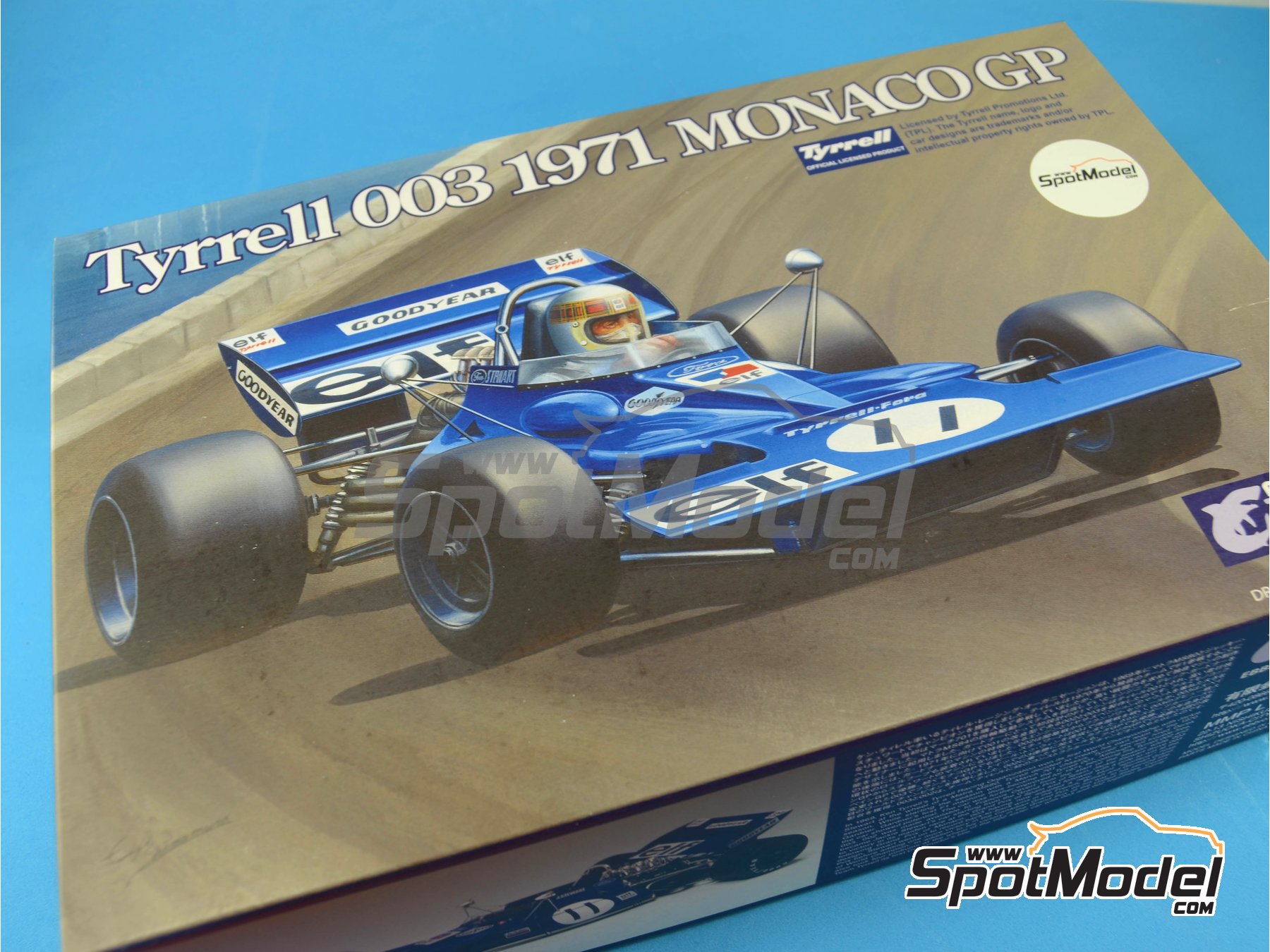 EBBRO 1/20 Tyrrell 003 Monaco GP 1971 Plastic Model 20007 With Tracking Number for sale online 