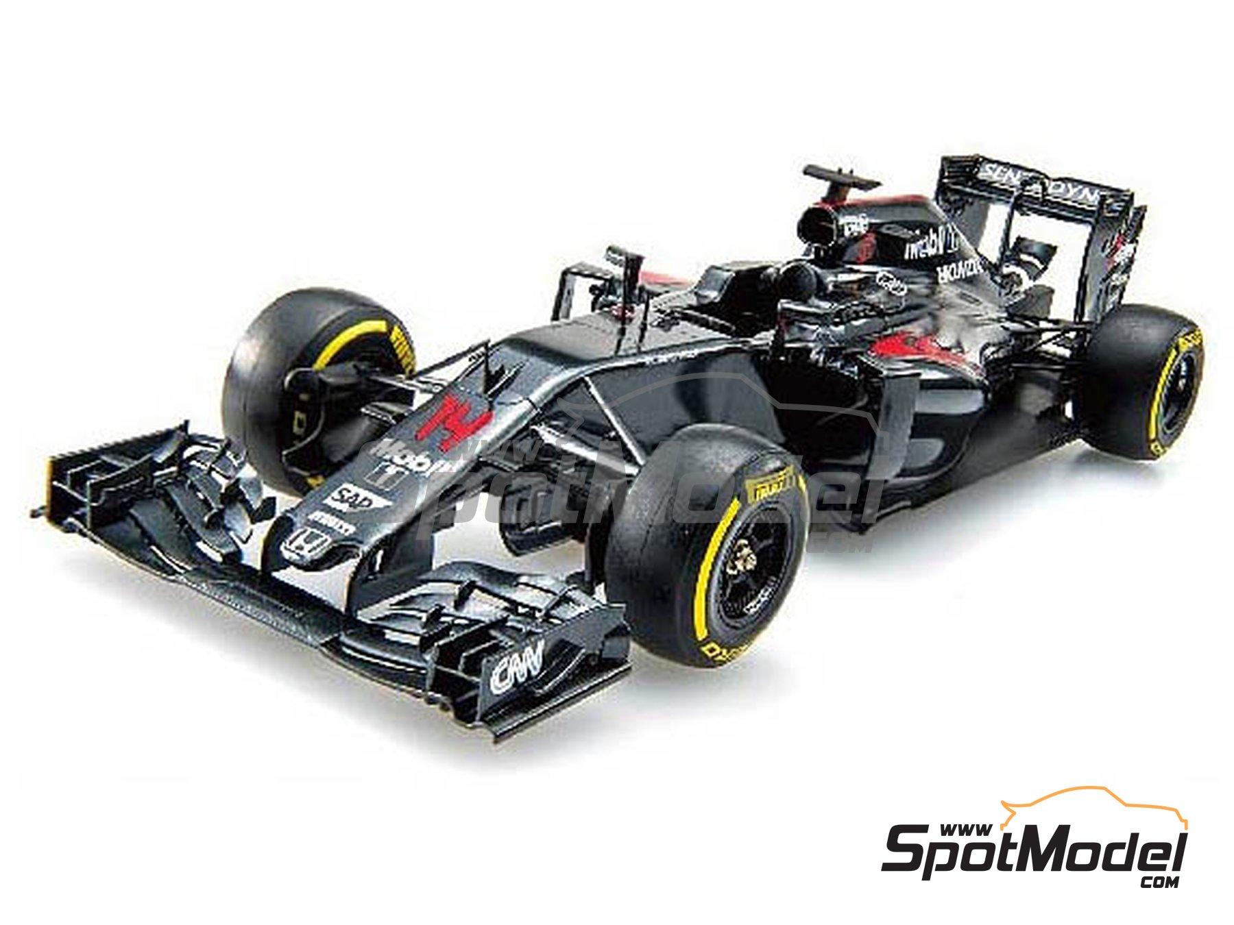 McLaren Honda MP4/31 McLaren Racing Limited Team sponsored by Mobil1 -  Spanish Formula 1 Grand Prix 2016. Car scale model kit in 1/20 scale  manufactur