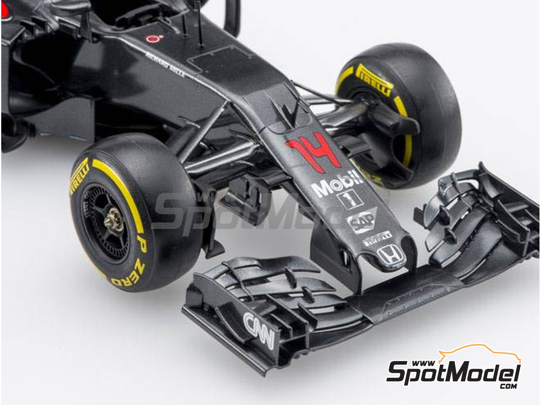 McLaren Honda MP4/31 McLaren Racing Limited Team sponsored by Mobil1 -  Spanish Formula 1 Grand Prix 2016. Car scale model kit in 1/20 scale  manufactur