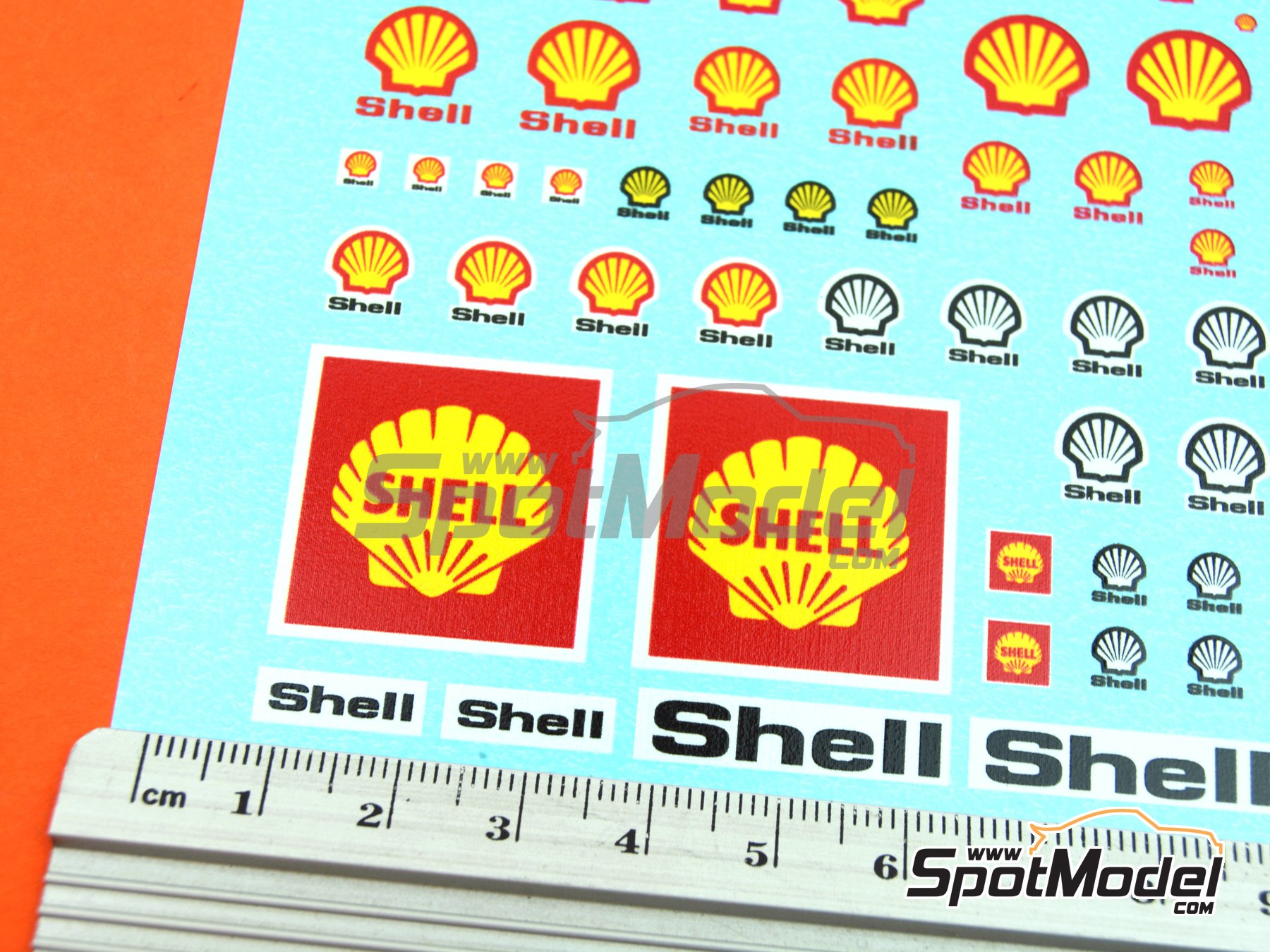 Image 5: Shell | Logotypes in 1/24 scale manufactured by El Torito (ref. ELTORITO007)
