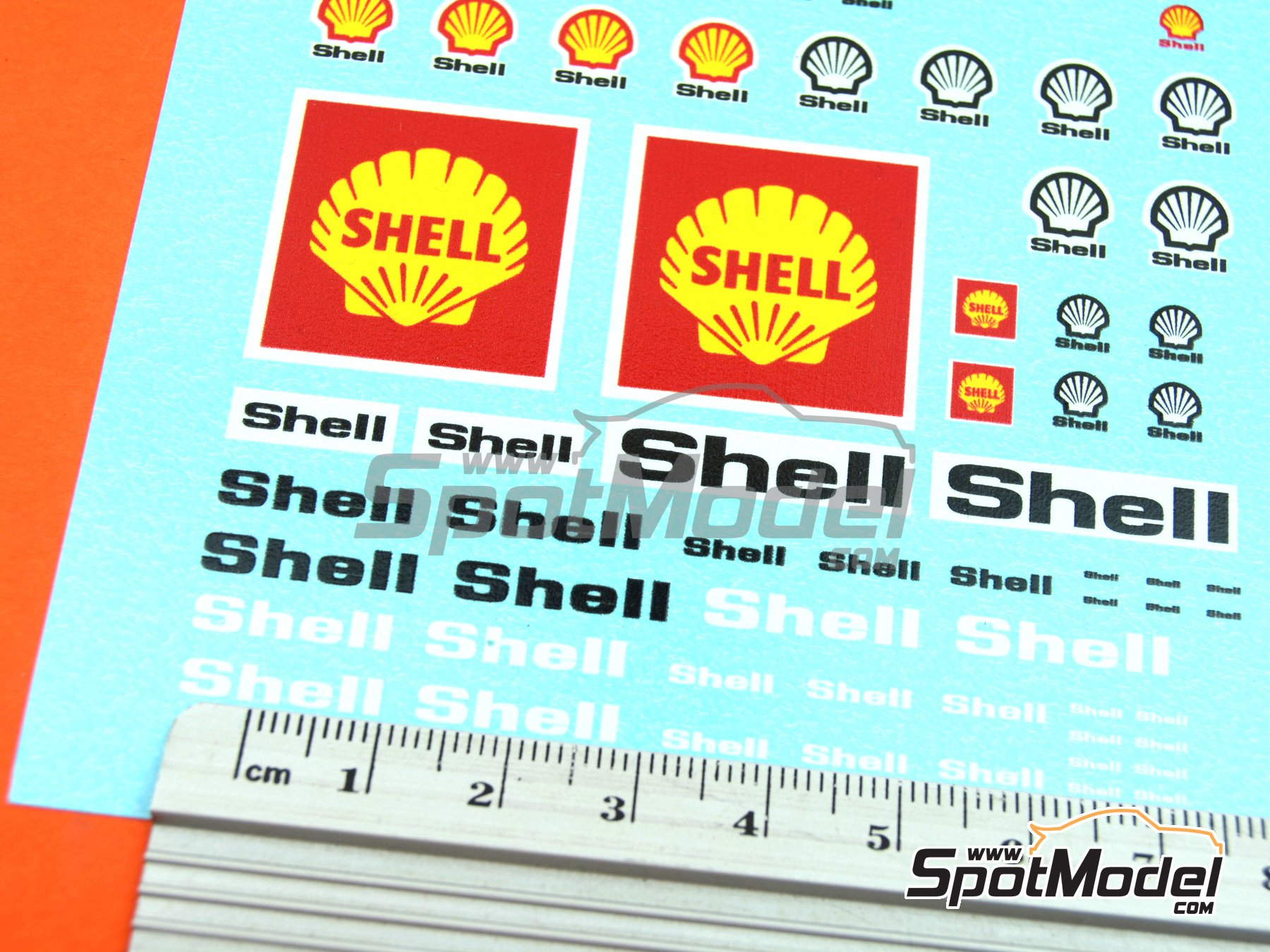 Image 6: Shell | Logotypes in 1/24 scale manufactured by El Torito (ref. ELTORITO007)