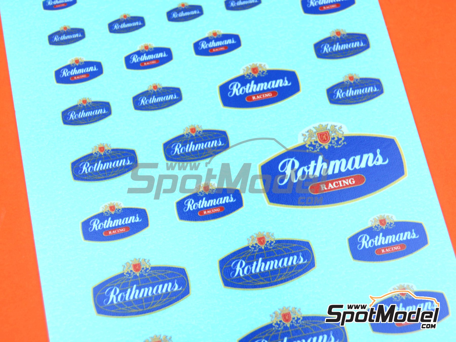 Image 2: Rothmans | Logotypes in 1/24 scale manufactured by El Torito (ref. ELTORITO012)