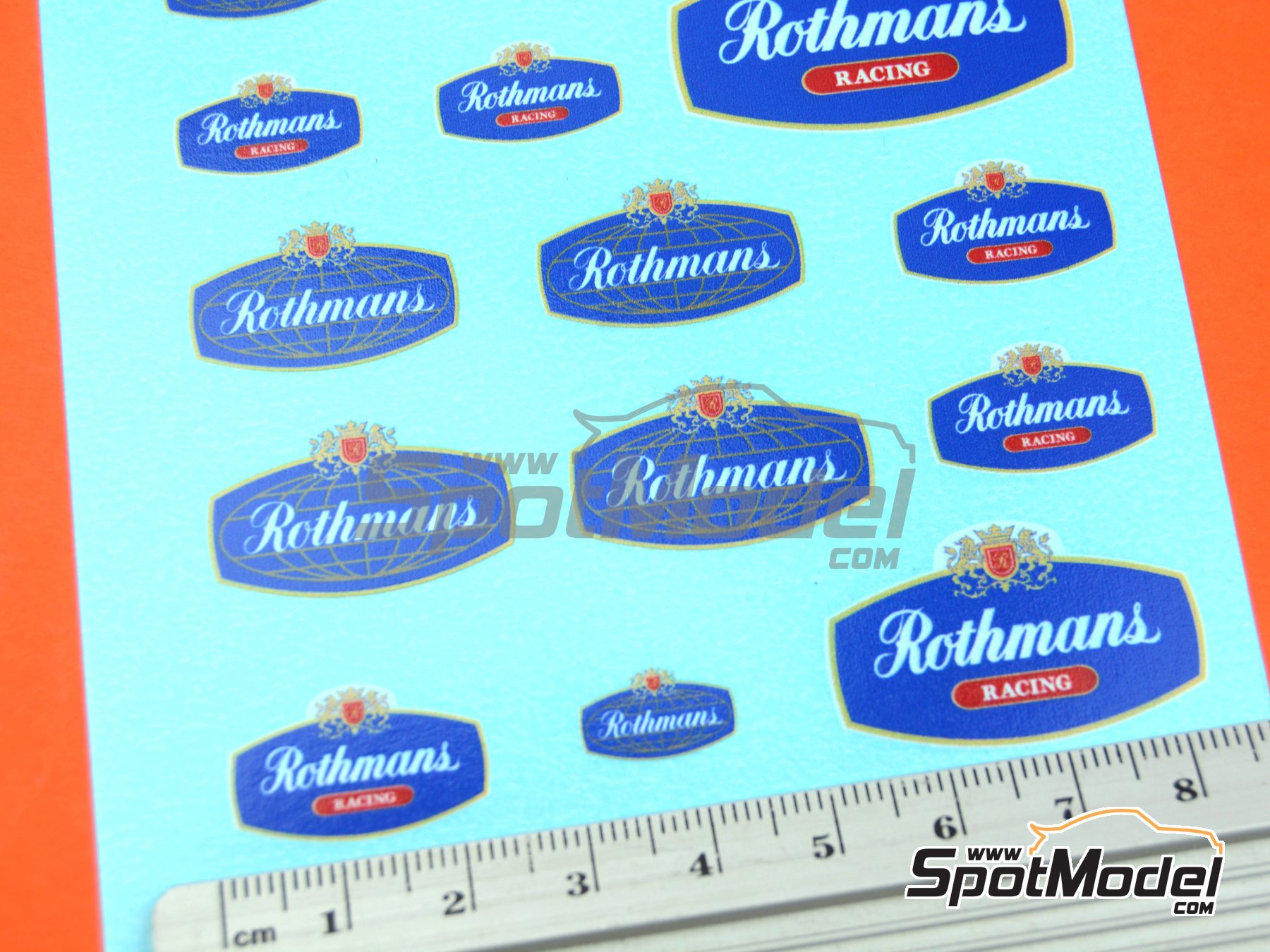 Image 8: Rothmans | Logotypes in 1/24 scale manufactured by El Torito (ref. ELTORITO012)