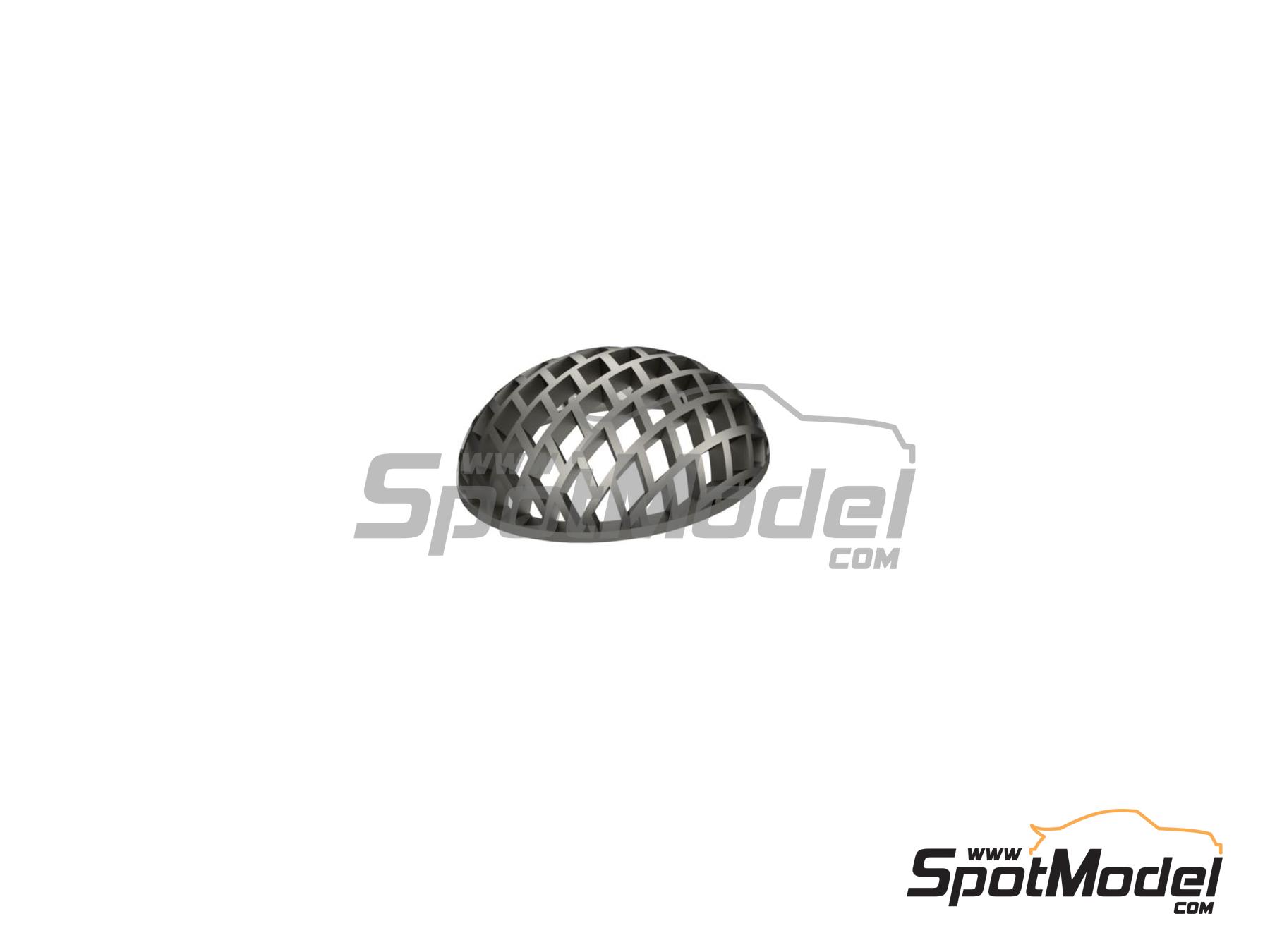 Image 2: Tyrrell Ford P34 | Trompetas de admisión en escala 1/20 fabricado por Falcon Scale Models (ref. FSM-02-C, tambien FSMC002)